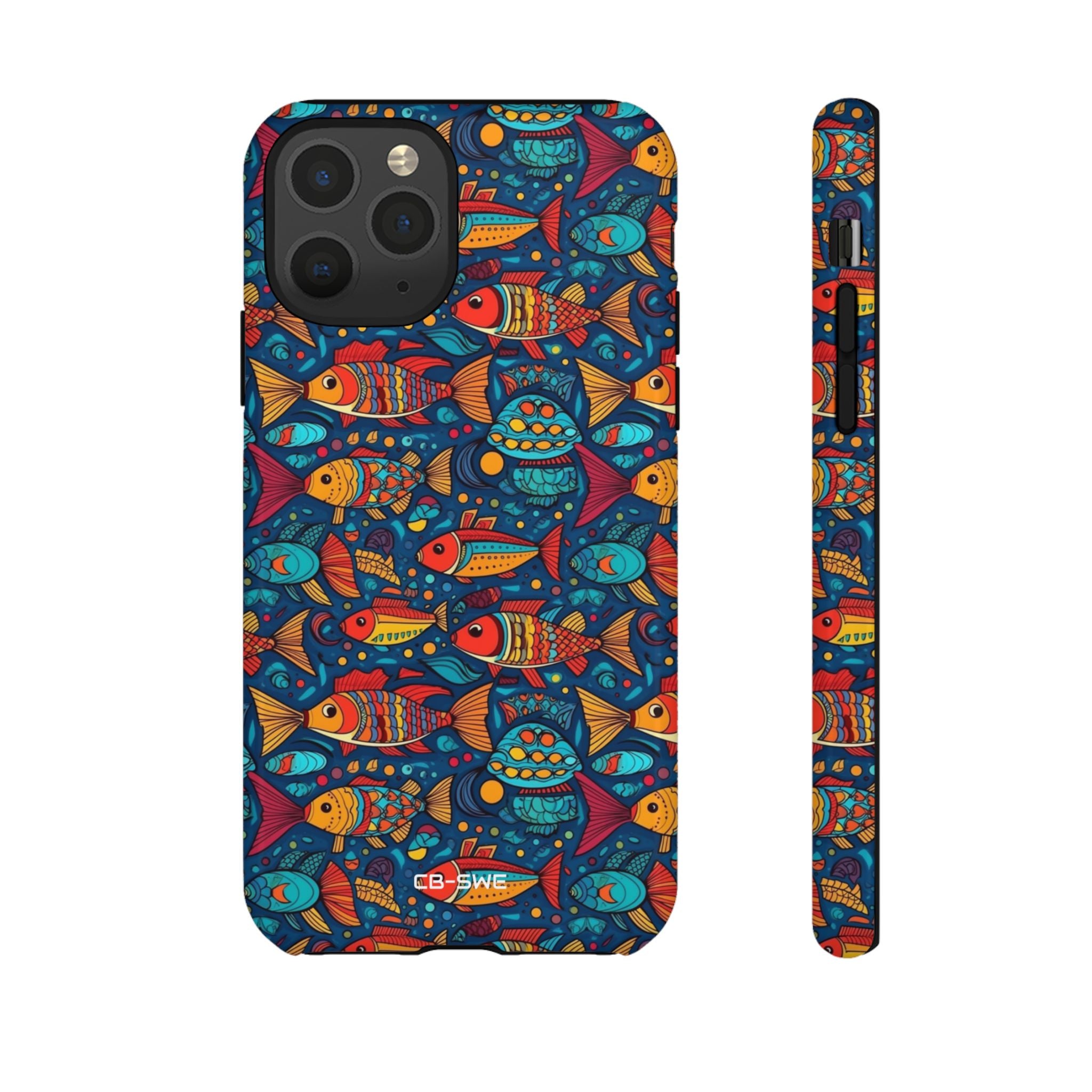 Fish Dance Joyfully - iPhone Case