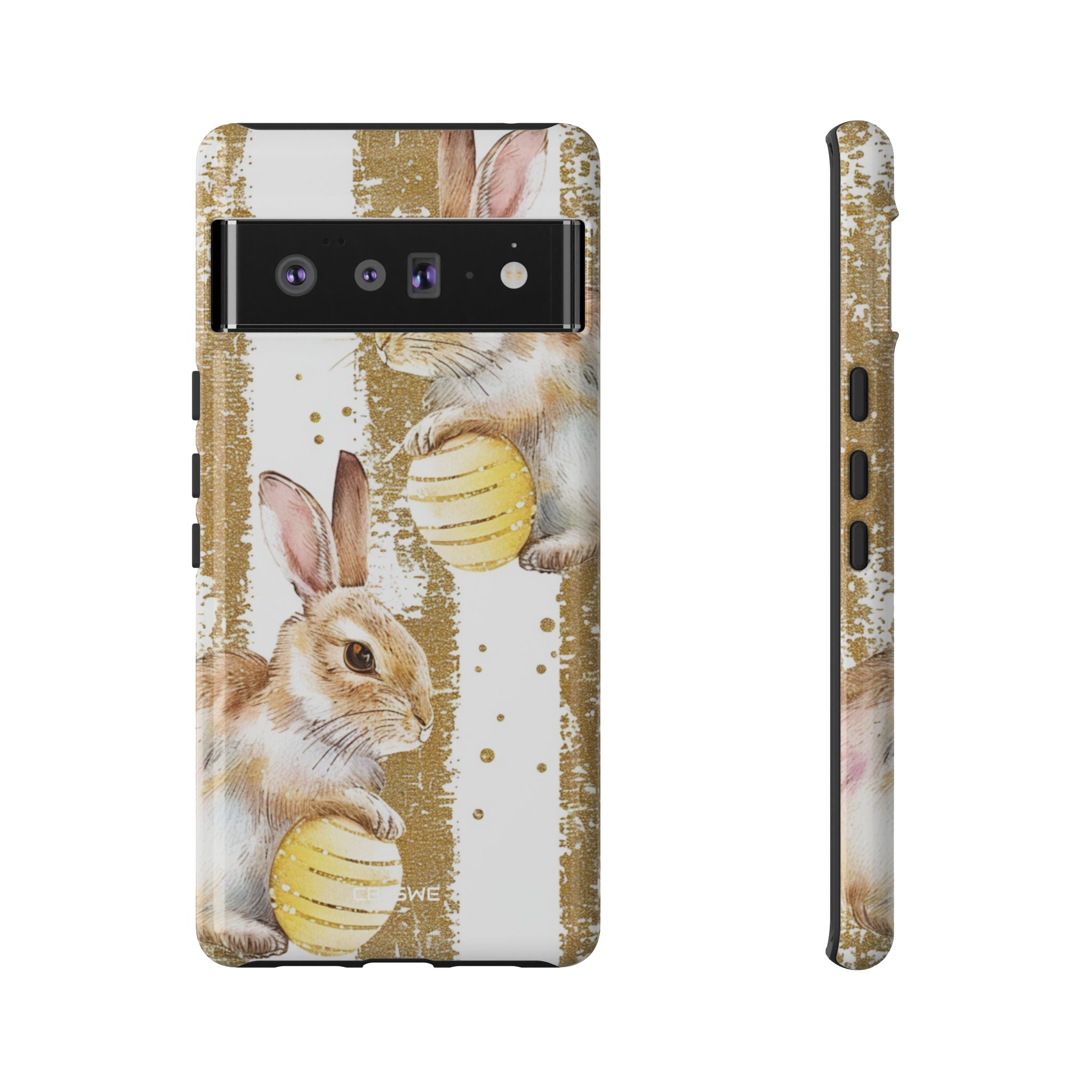 Bunnies Hold Eggs - Google Pixel Case
