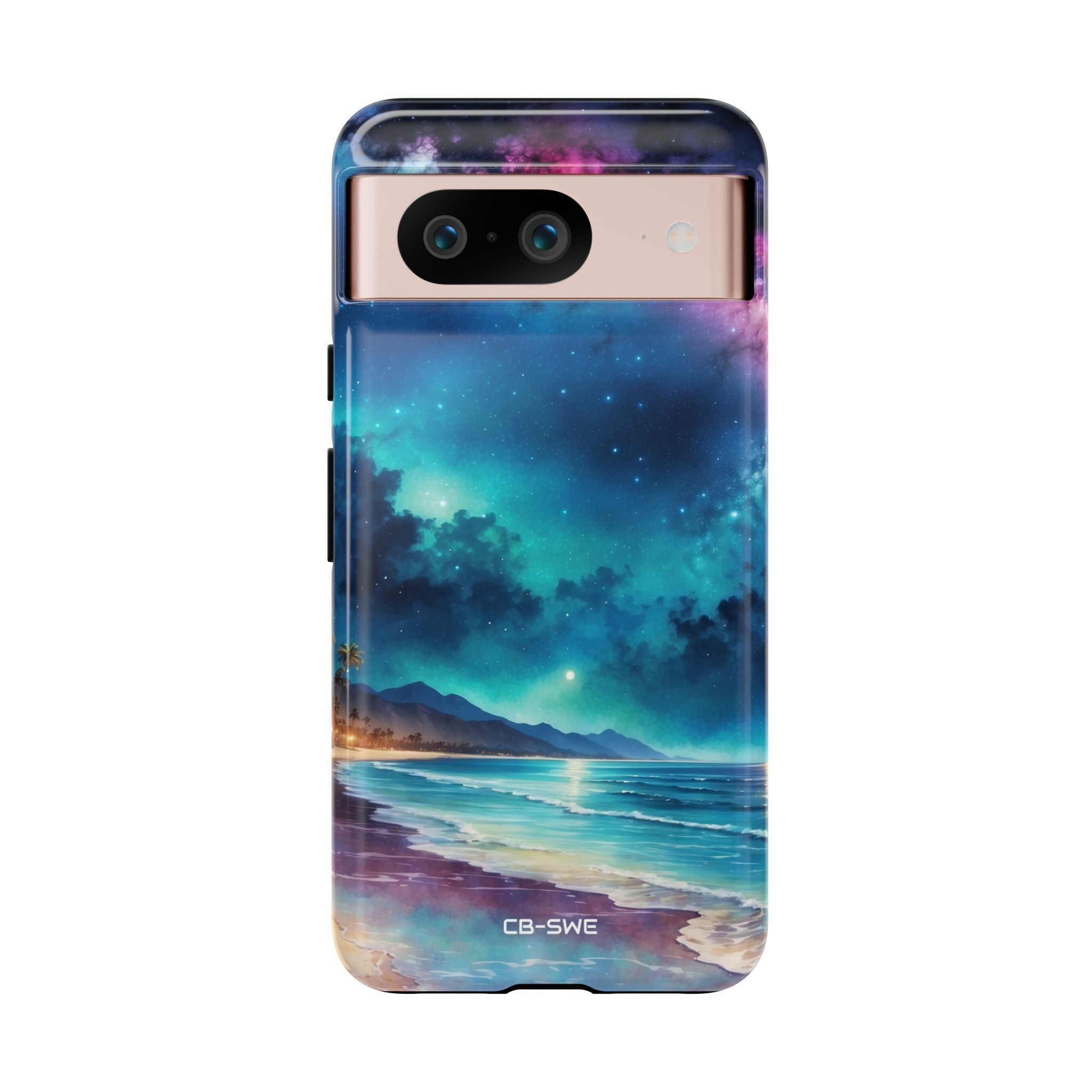**Waves Embrace Stars** - Google Pixel Case