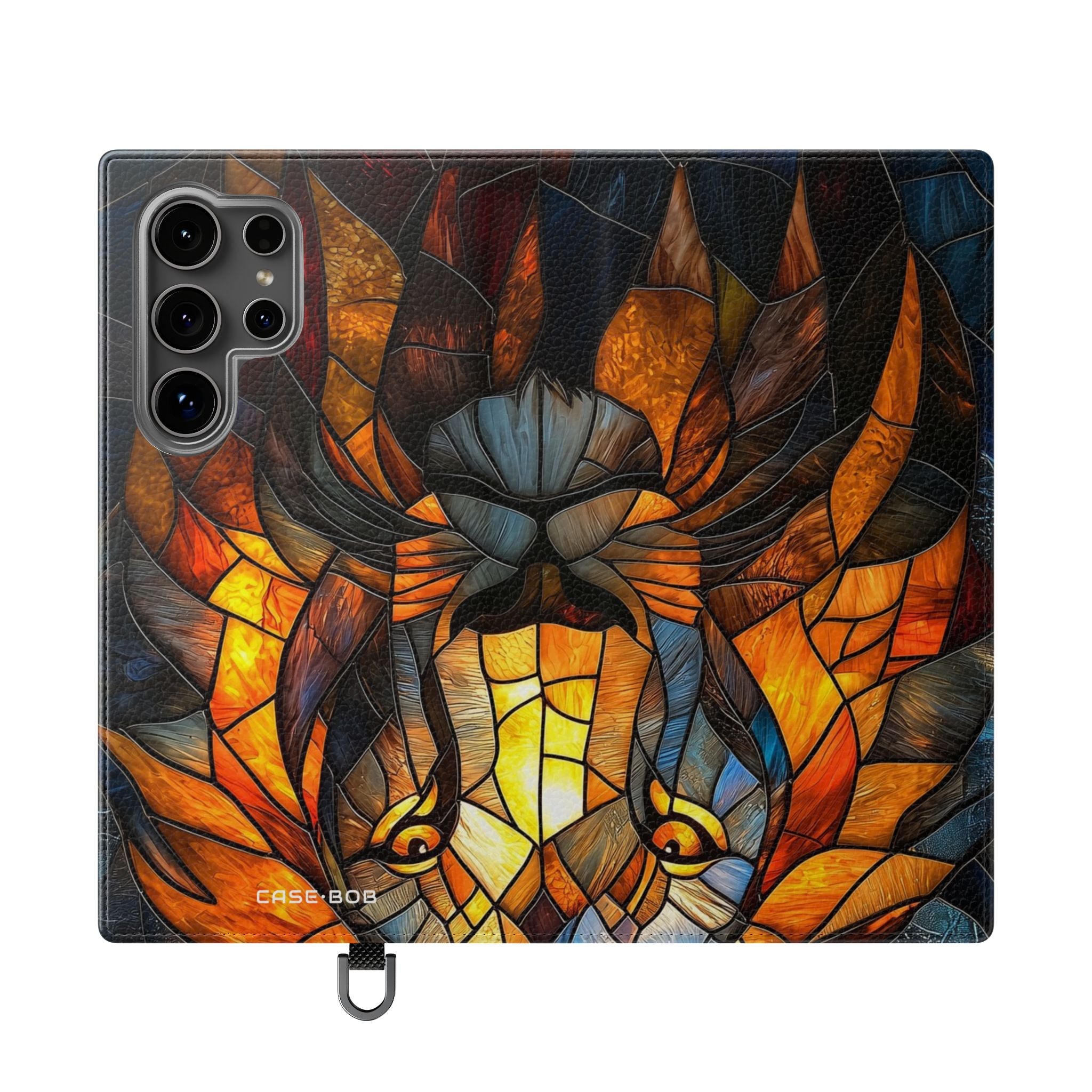 Flame Lion - Samsung S24 Ultra Case - Wallet