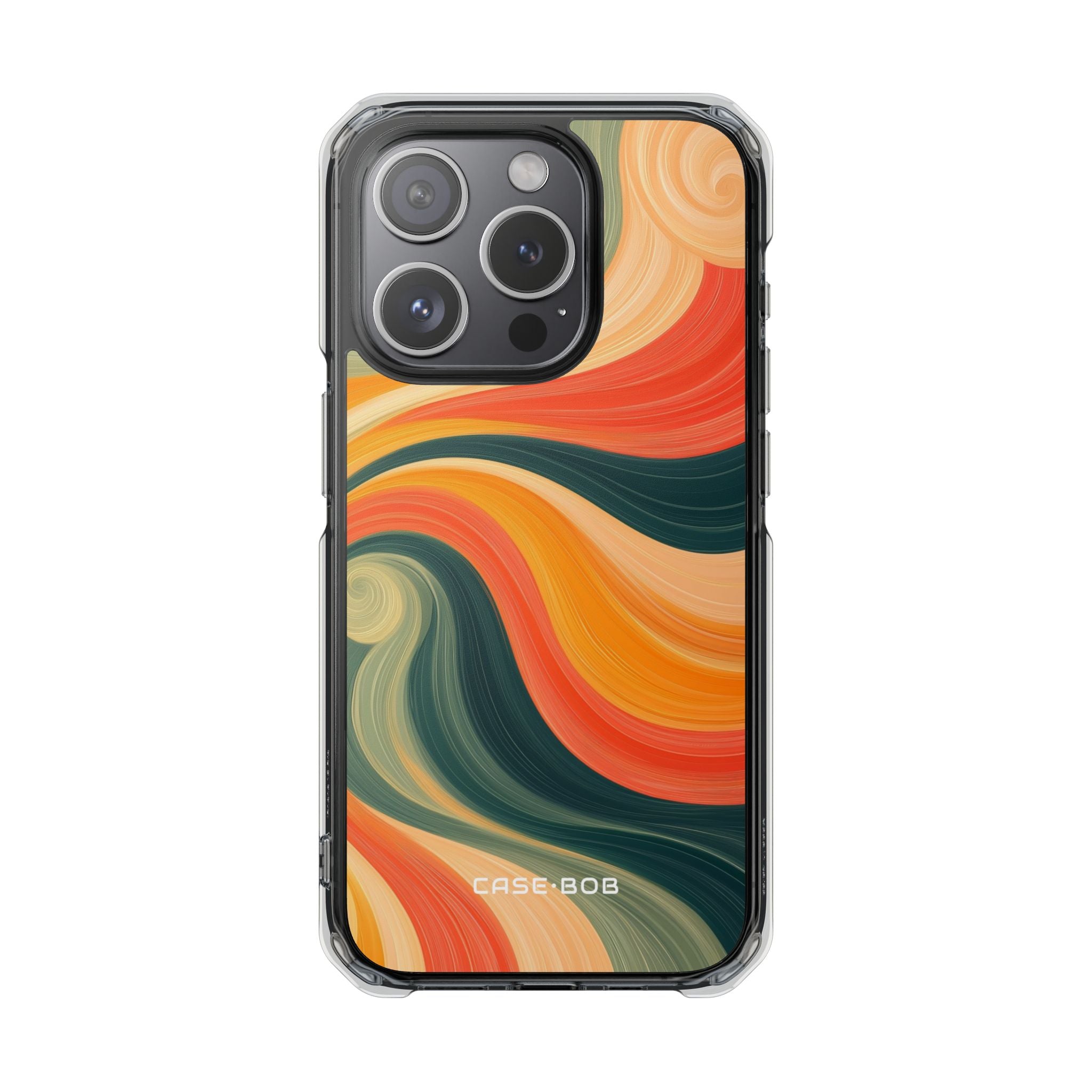 Swirling Ember iPhone 15 Pro Case - Impact