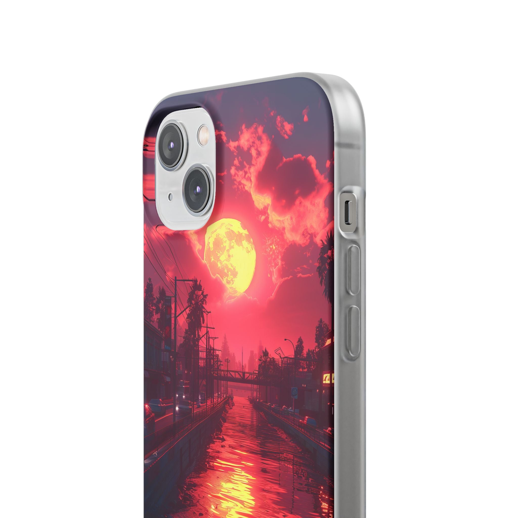 Luminous Moonlight iPhone 14 Plus Case - Soft