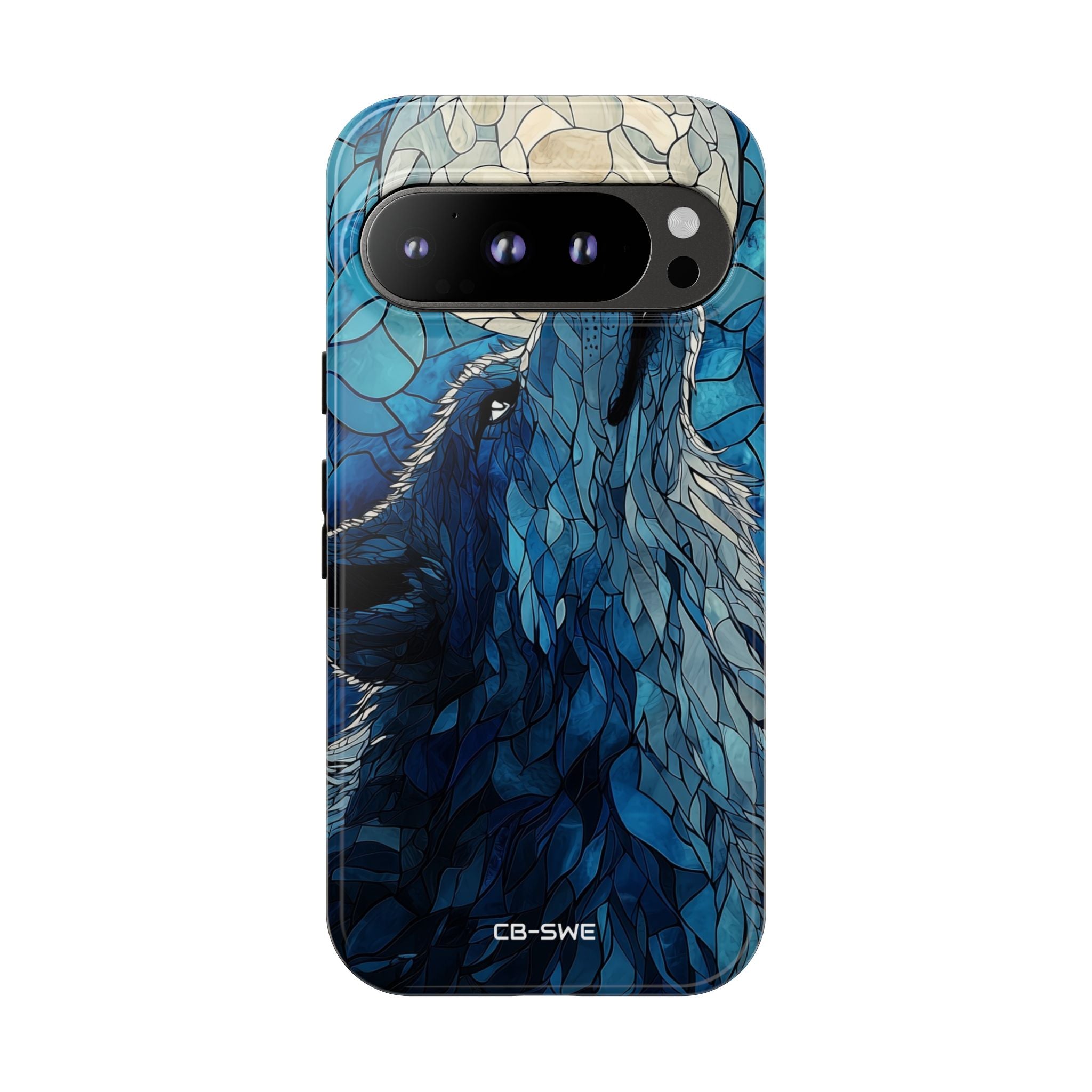 Wolf Howls Moonlight - Google Pixel Case