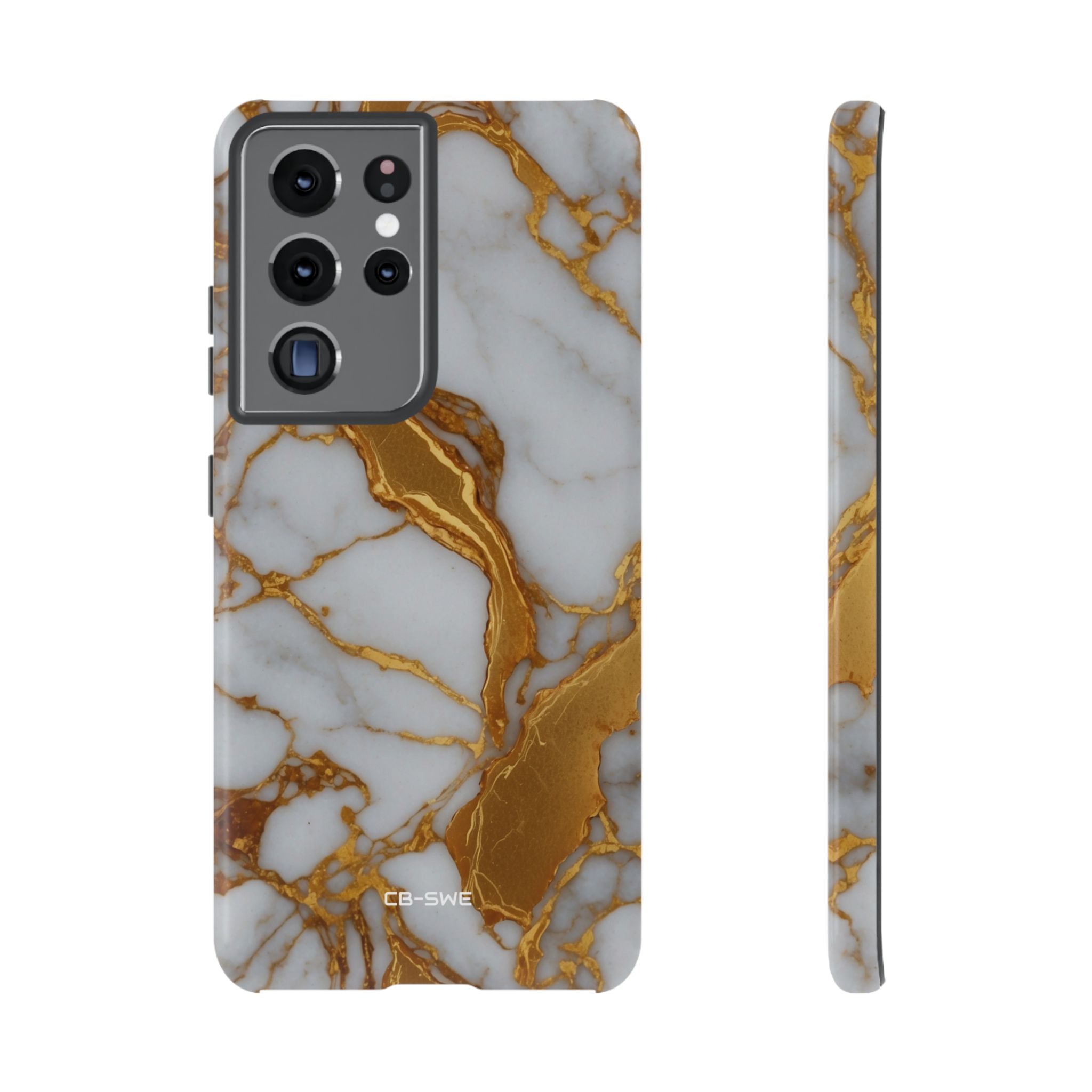 Golden Veins Flow - Samsung Case
