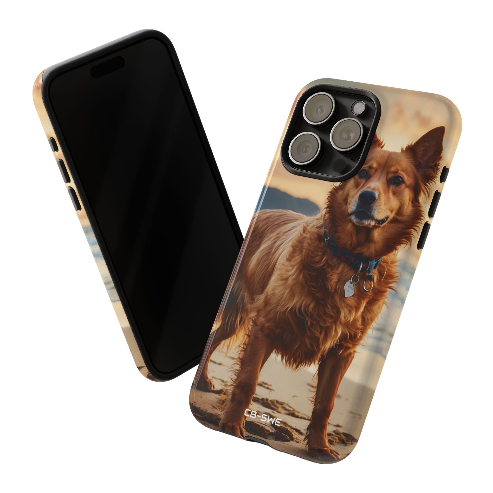 Golden Dog Plays - iPhone Case