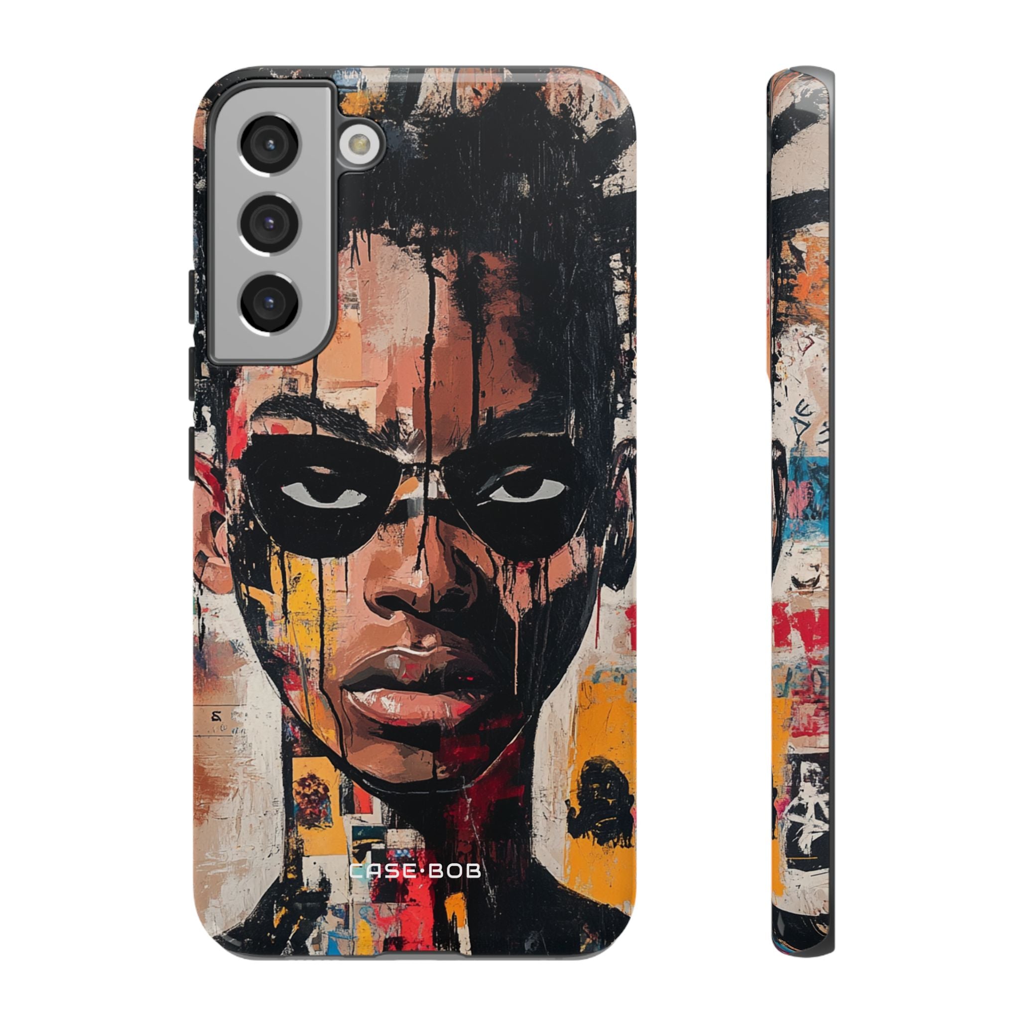 Masked Portrait Drips Samsung S22 Plus Case - Tough