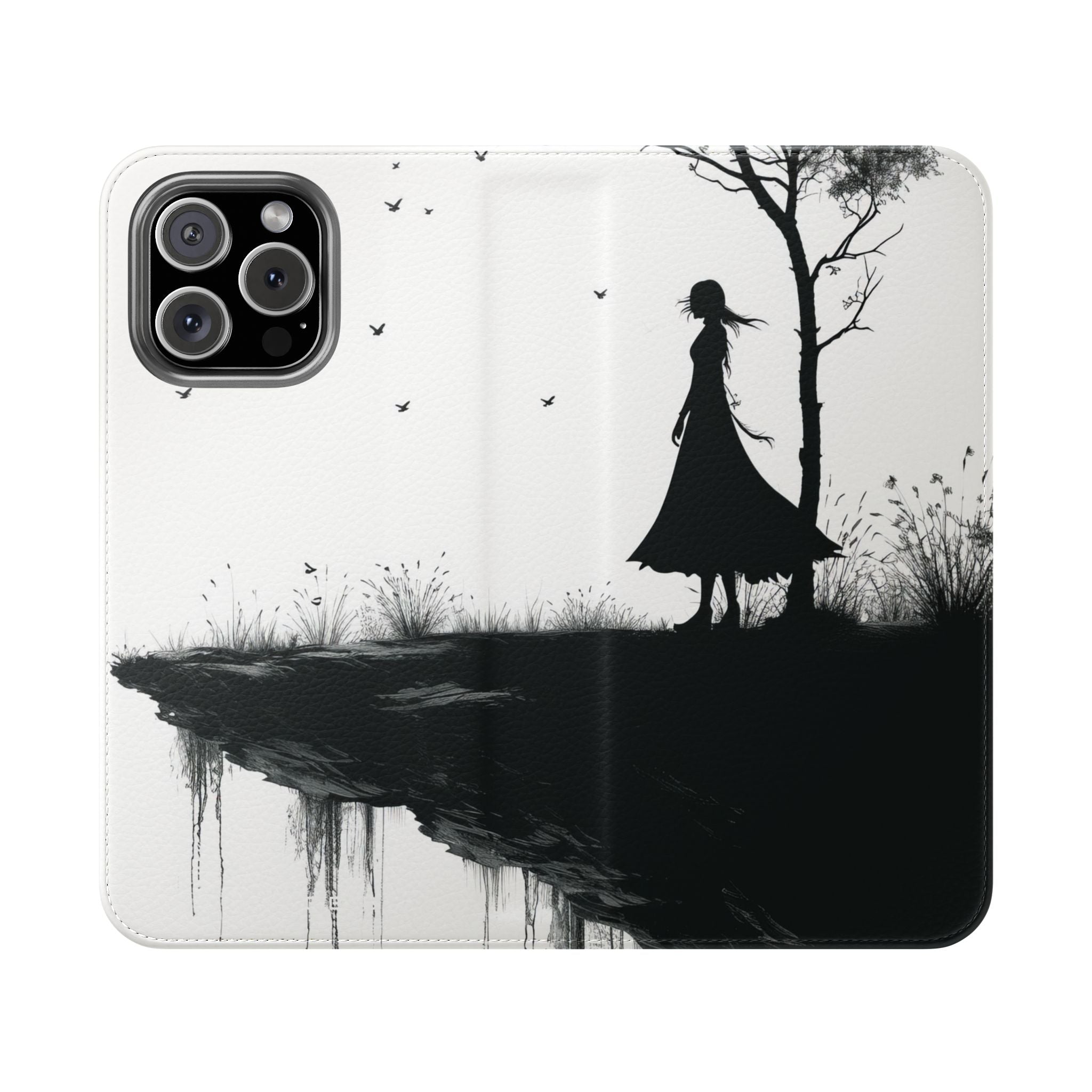 Cliff Silhouette - iPhone 16 Max Case - Wallet