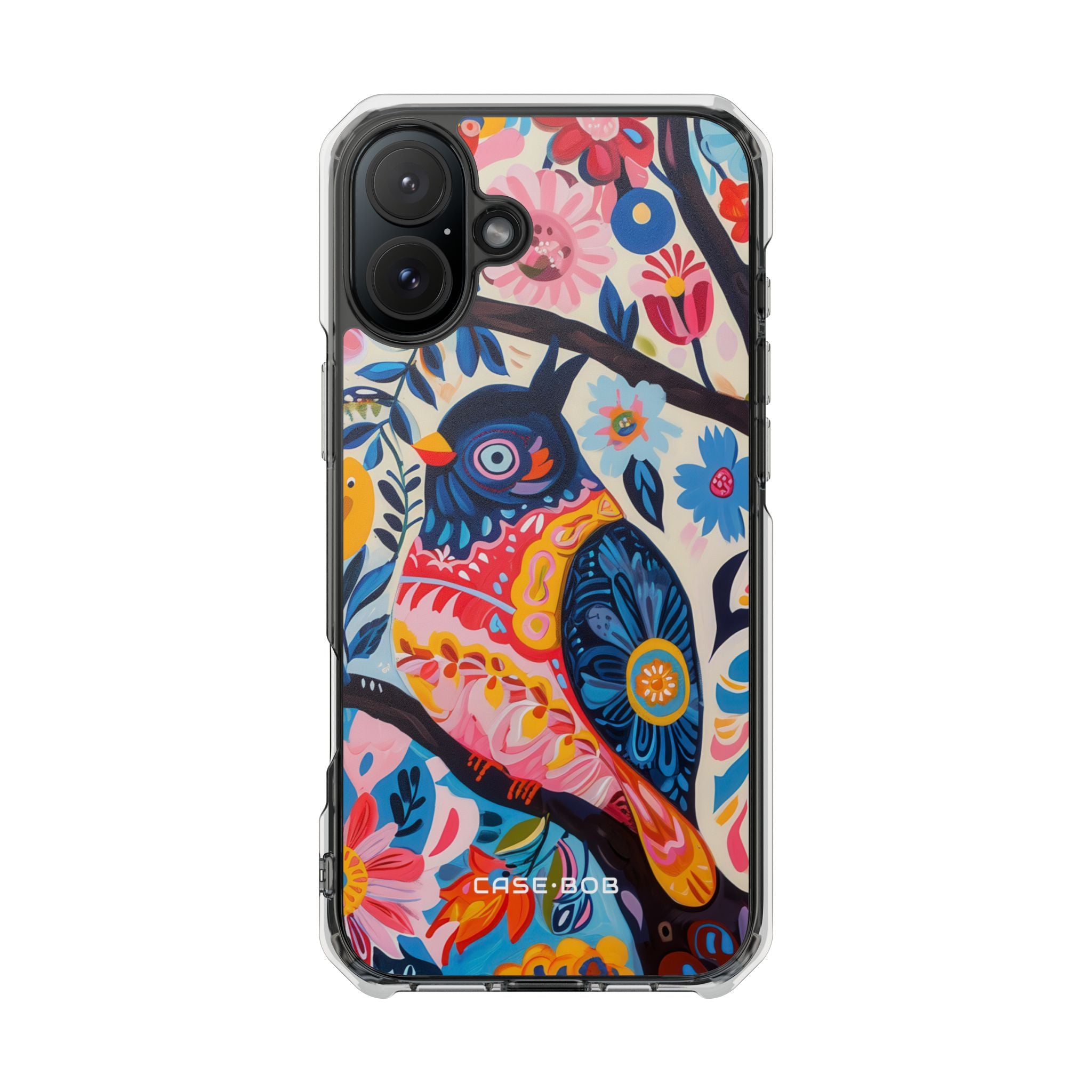 Owl Bloom iPhone 16 Plus Case - Impact