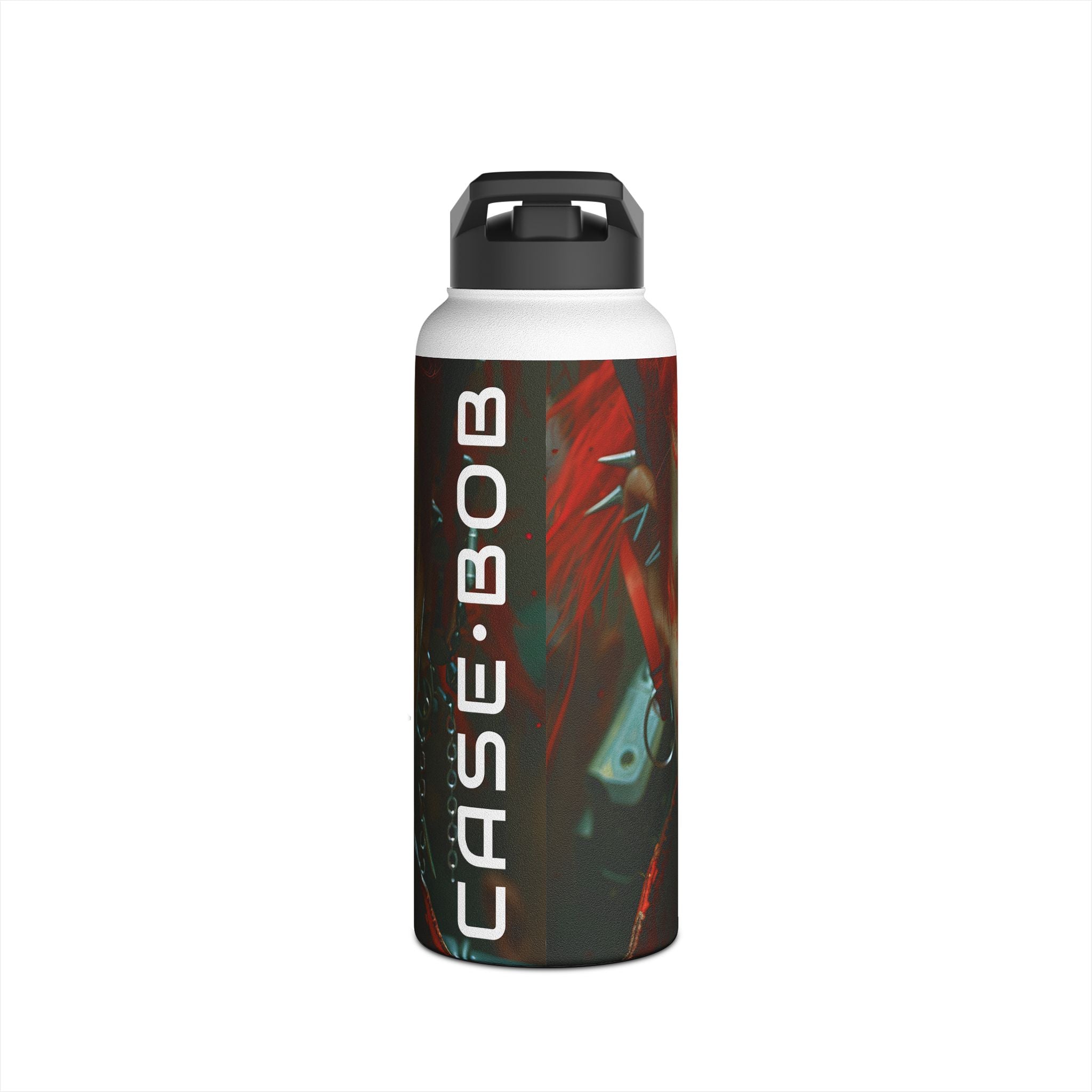 Scarlet Gaze - Stainless Steel Water Bottle