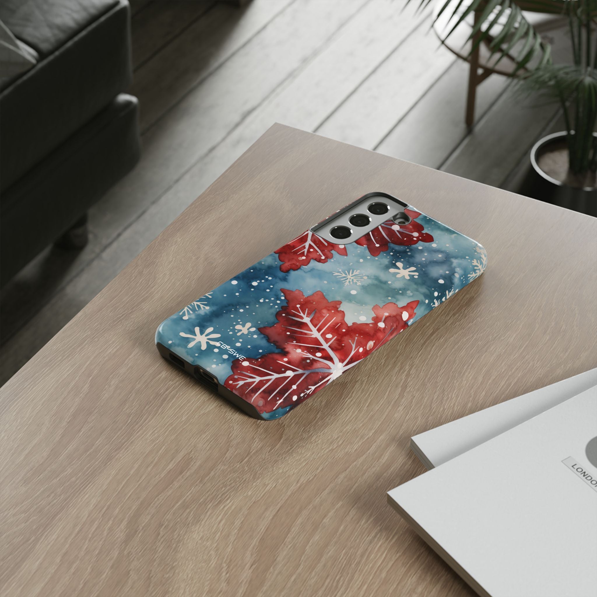 Winter Leaves Dance - Samsung Case