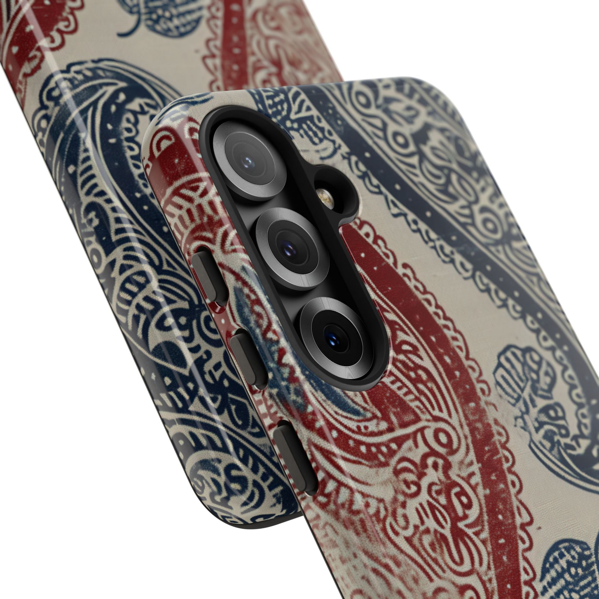 Sierlijke Paisley Swirl Samsung S25 - Tough