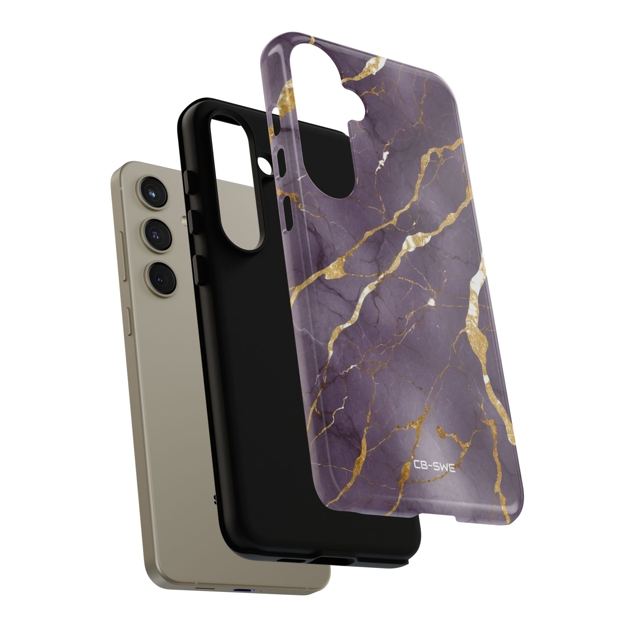 Golden Veins Flowing - Samsung Case