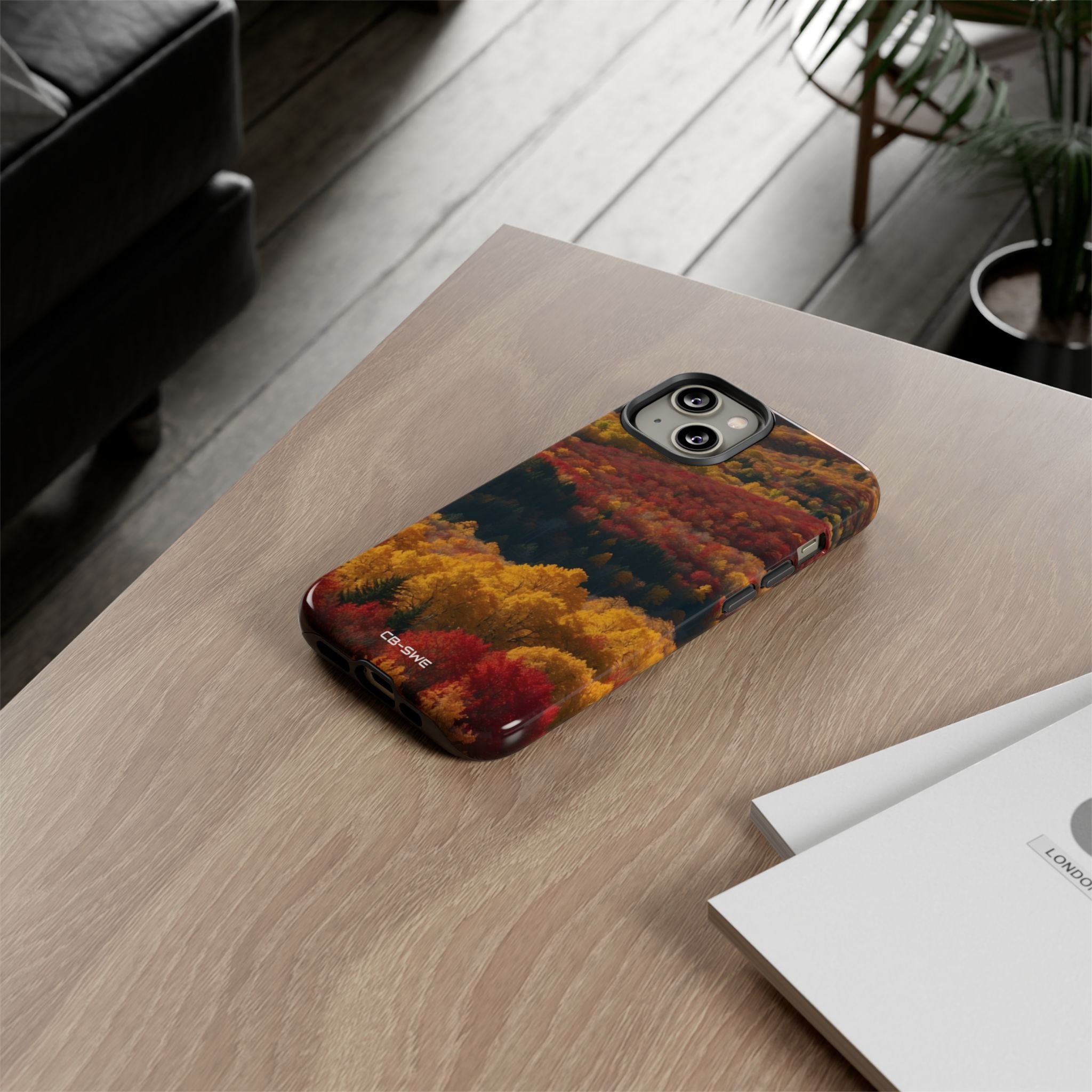 **Autumn Leaves Dance** - iPhone Case