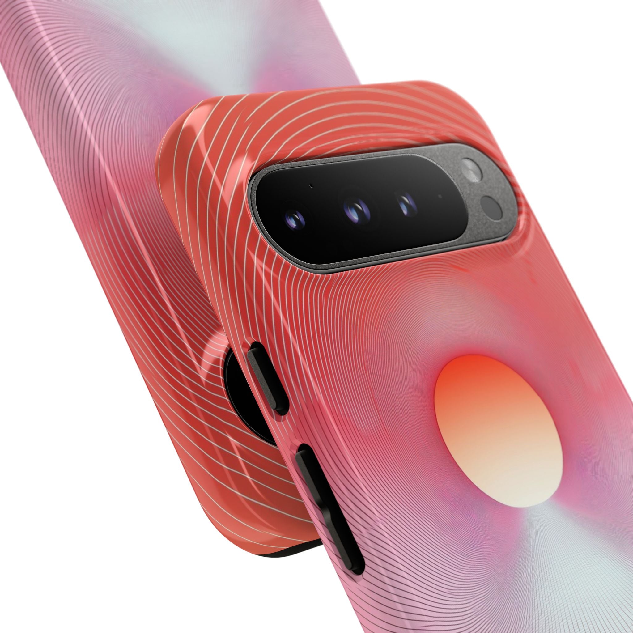 Orange Portal Google Pixel 9 Pro XL Case - Tough