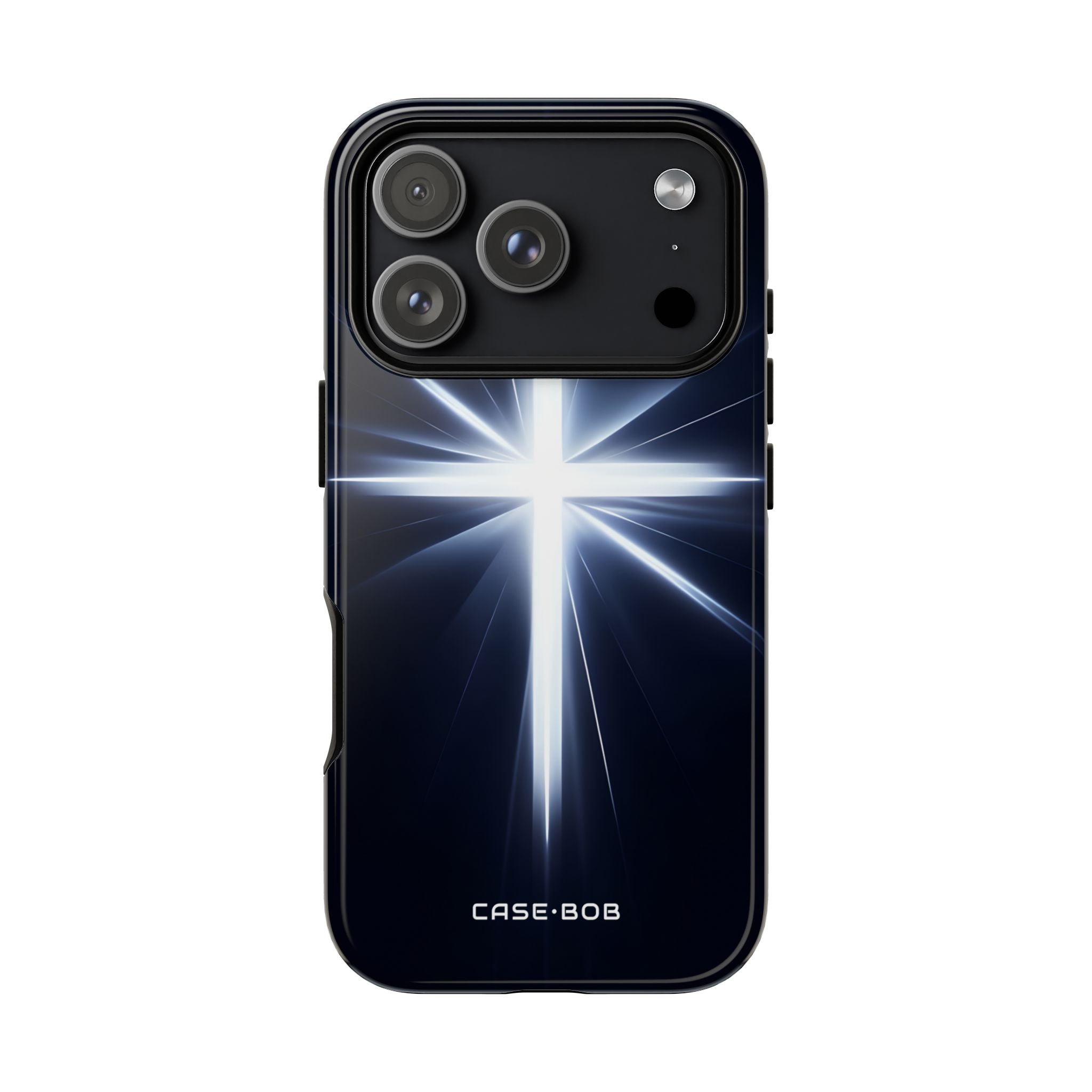 Glowing Crossburst iPhone 17 Pro Case - Tough