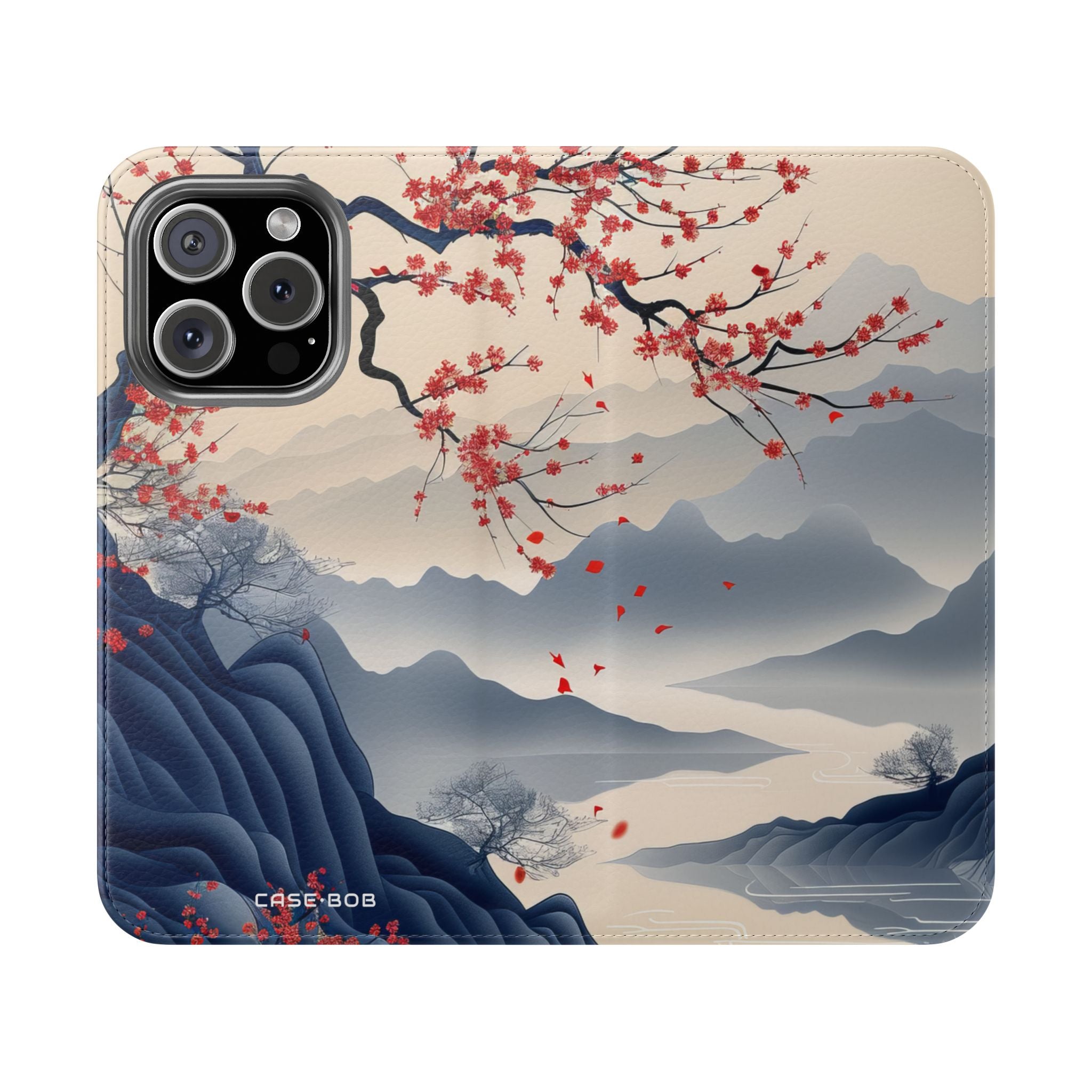 Crimson Branch Moonlight - iPhone 16 Pro Case - Wallet
