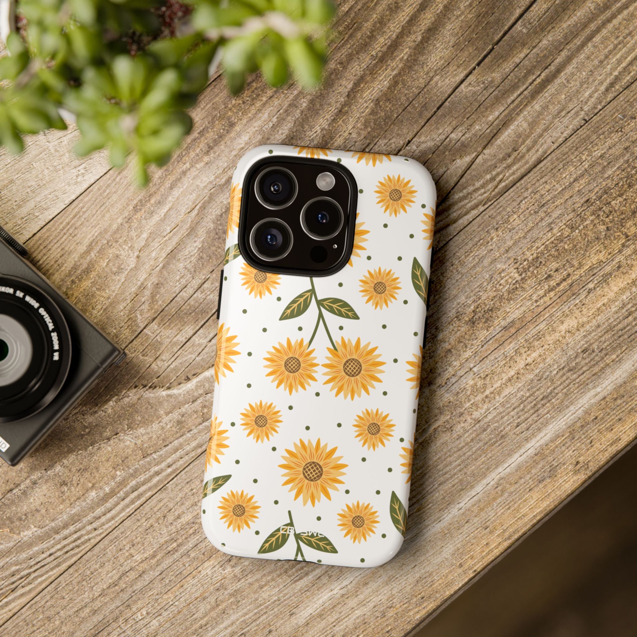 Sunflowers Dance Brightly - iPhone Case
