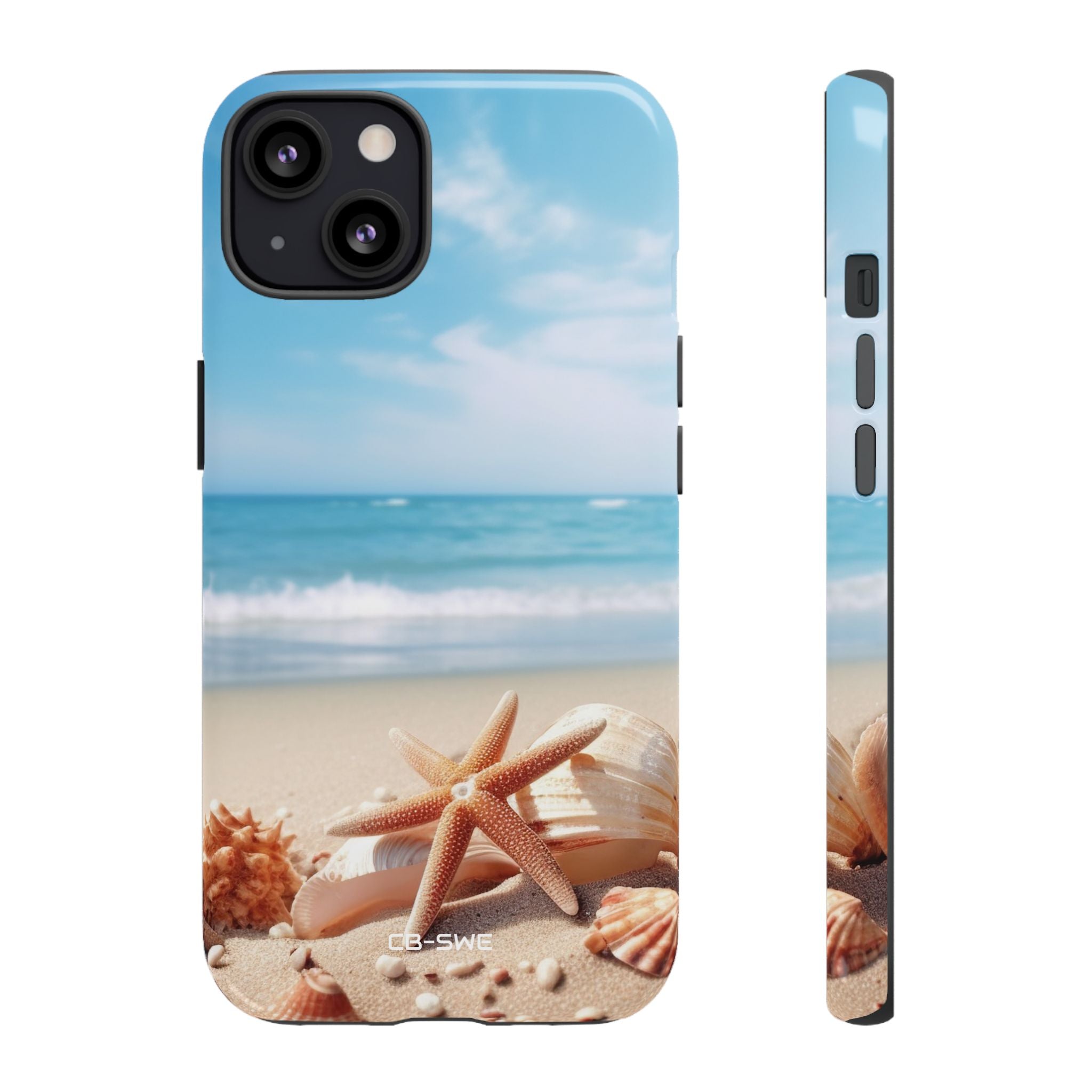 Shells Rest Beneath Waves - iPhone Case