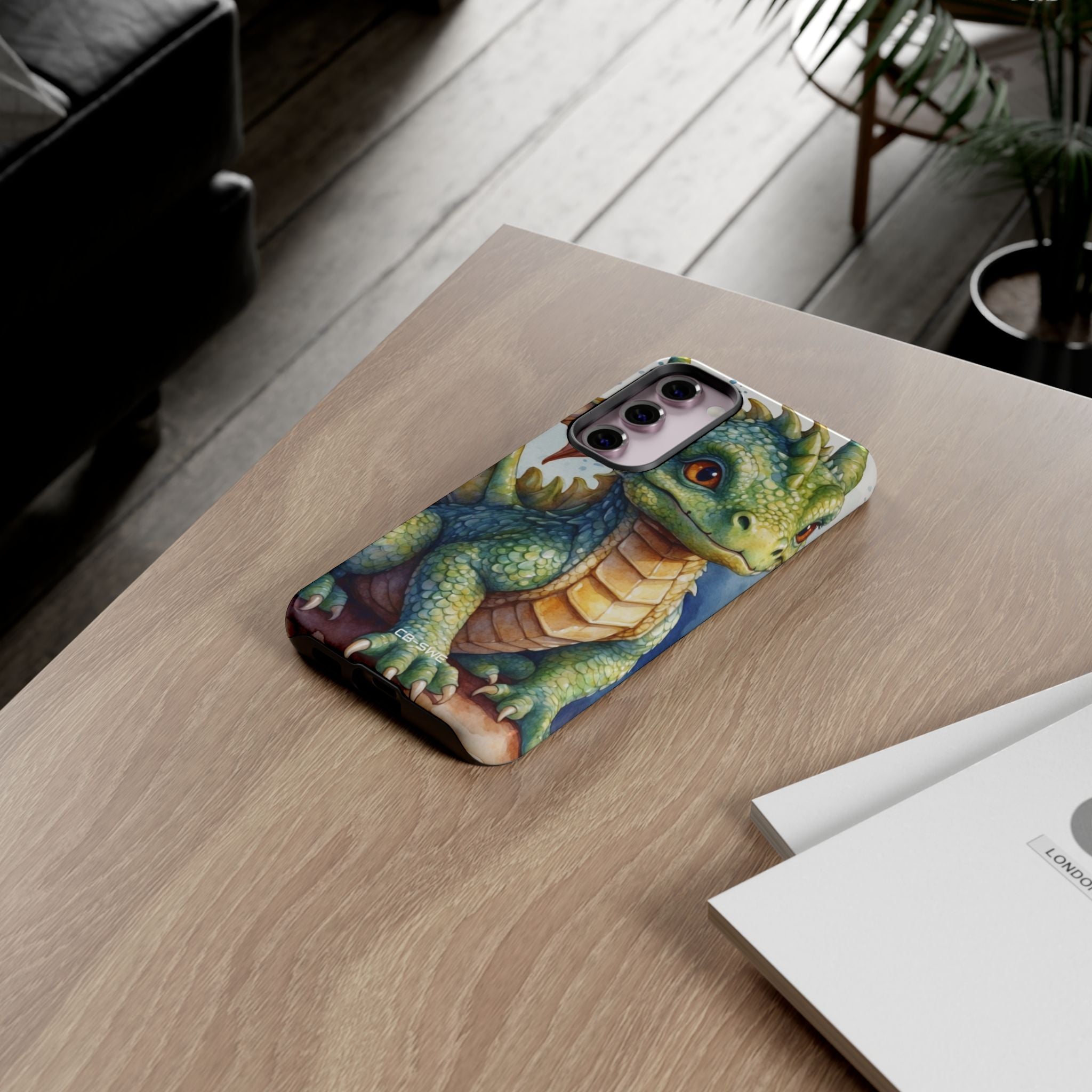 Green Dragon Smiles - Samsung Case