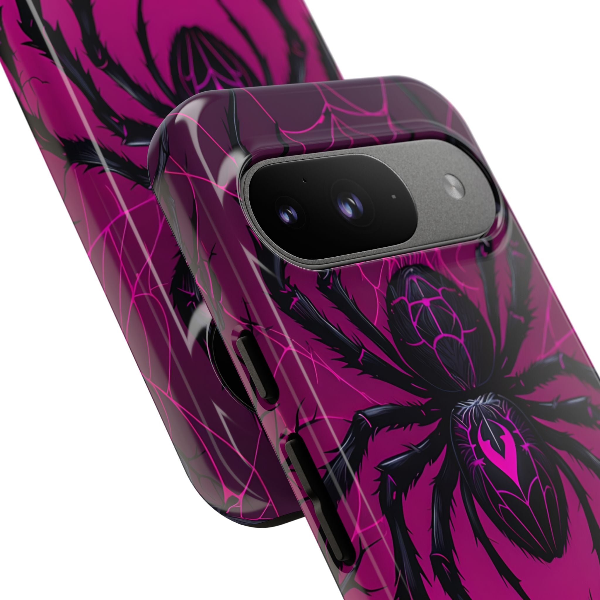 Bedrohliche schwarze Spinne Dark Fantasy Google Pixel 9 – Robust