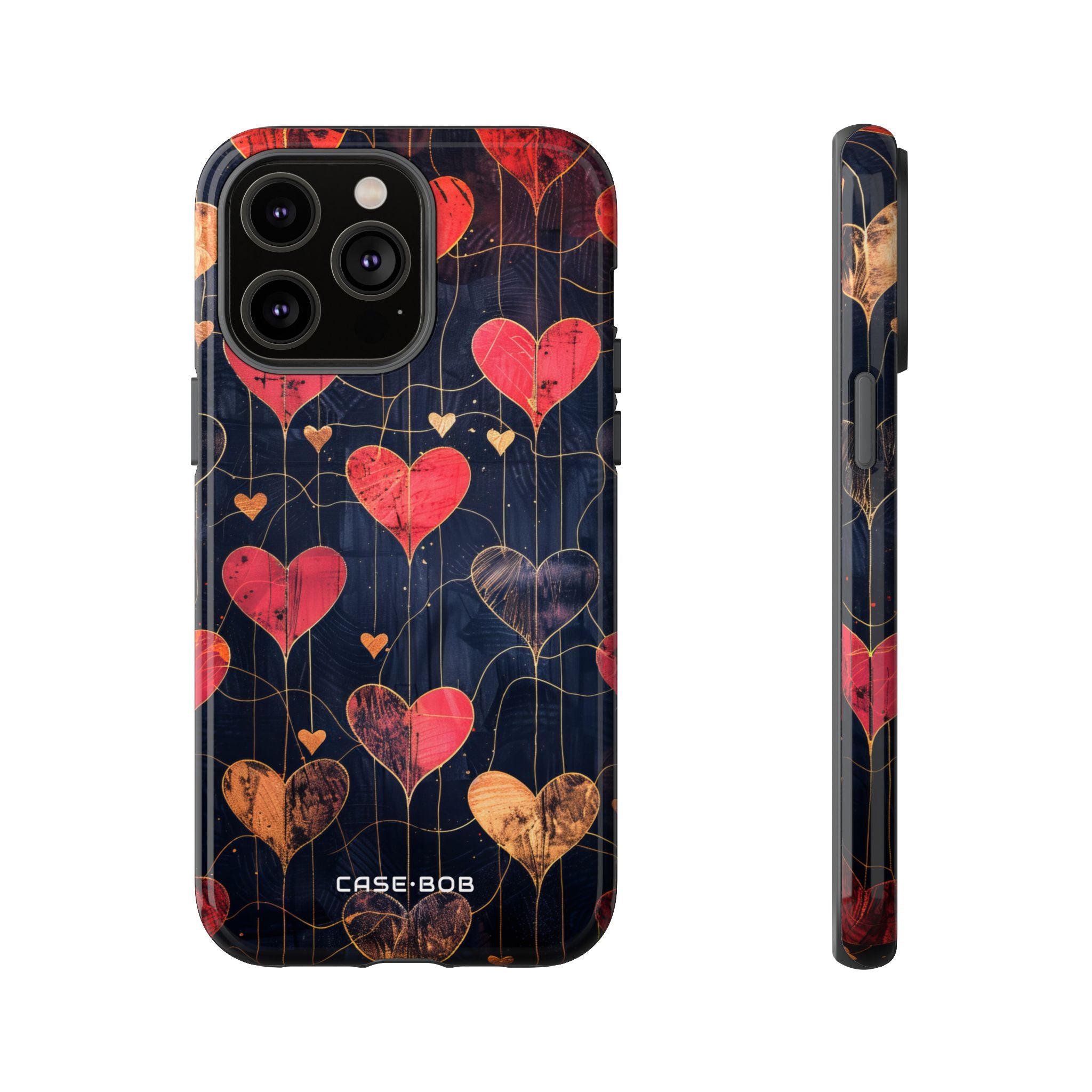 Golden Hearts Network iPhone 14 Pro Max Case - Tough
