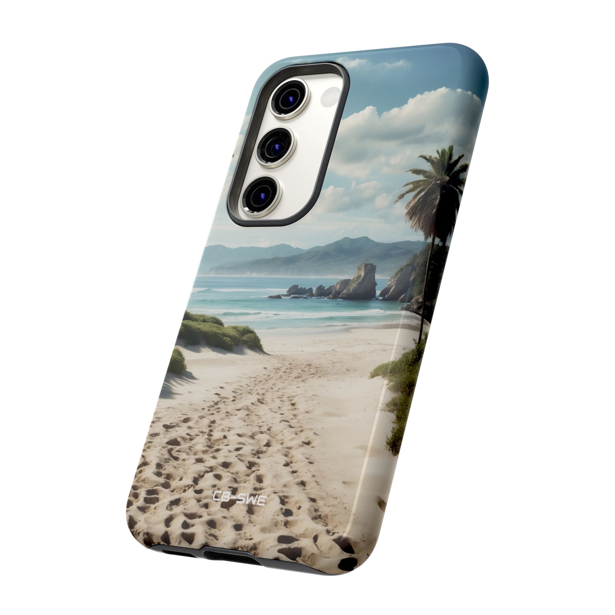 Footprints Trace Sand - Samsung Case