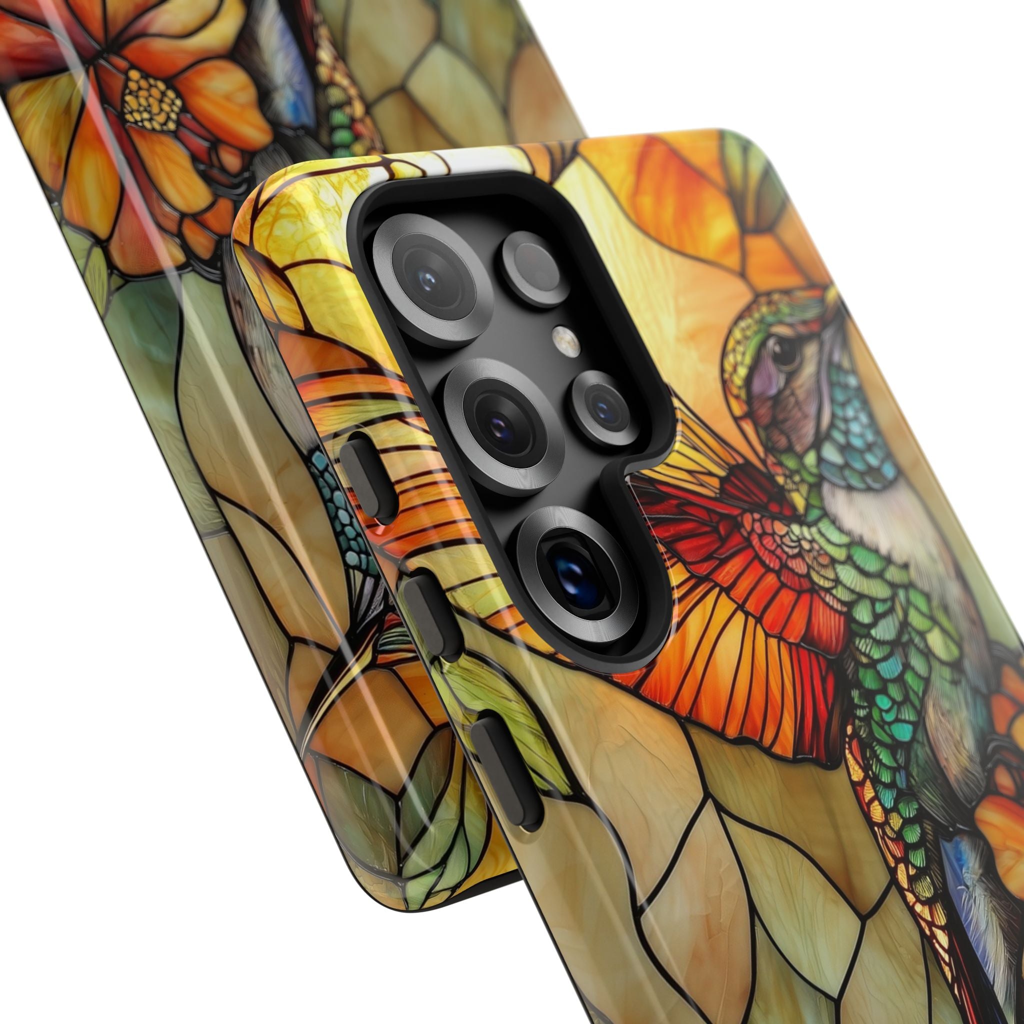 Hummingbird Dances Among Flowers - Samsung Case