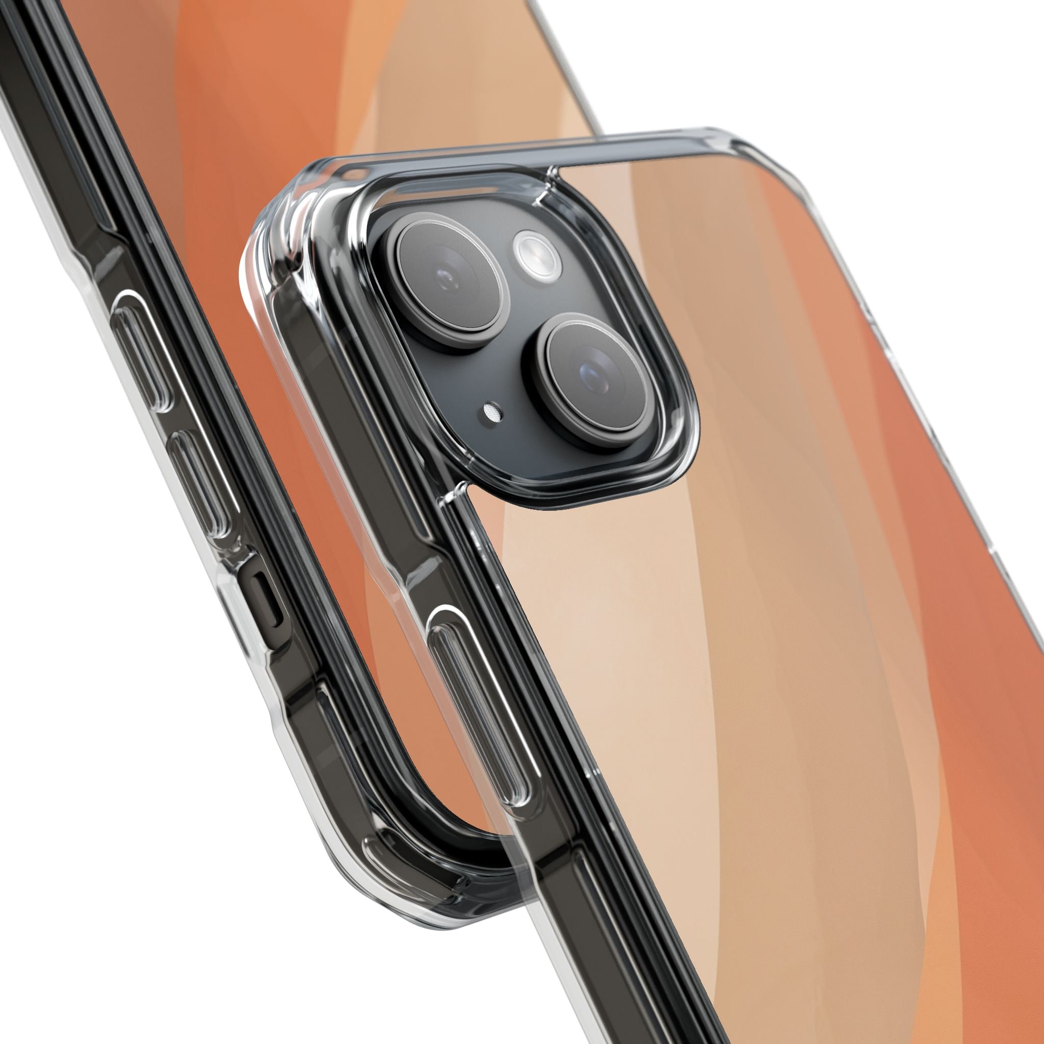 Soft Horizon Waves iPhone 15 - Impact Clear+