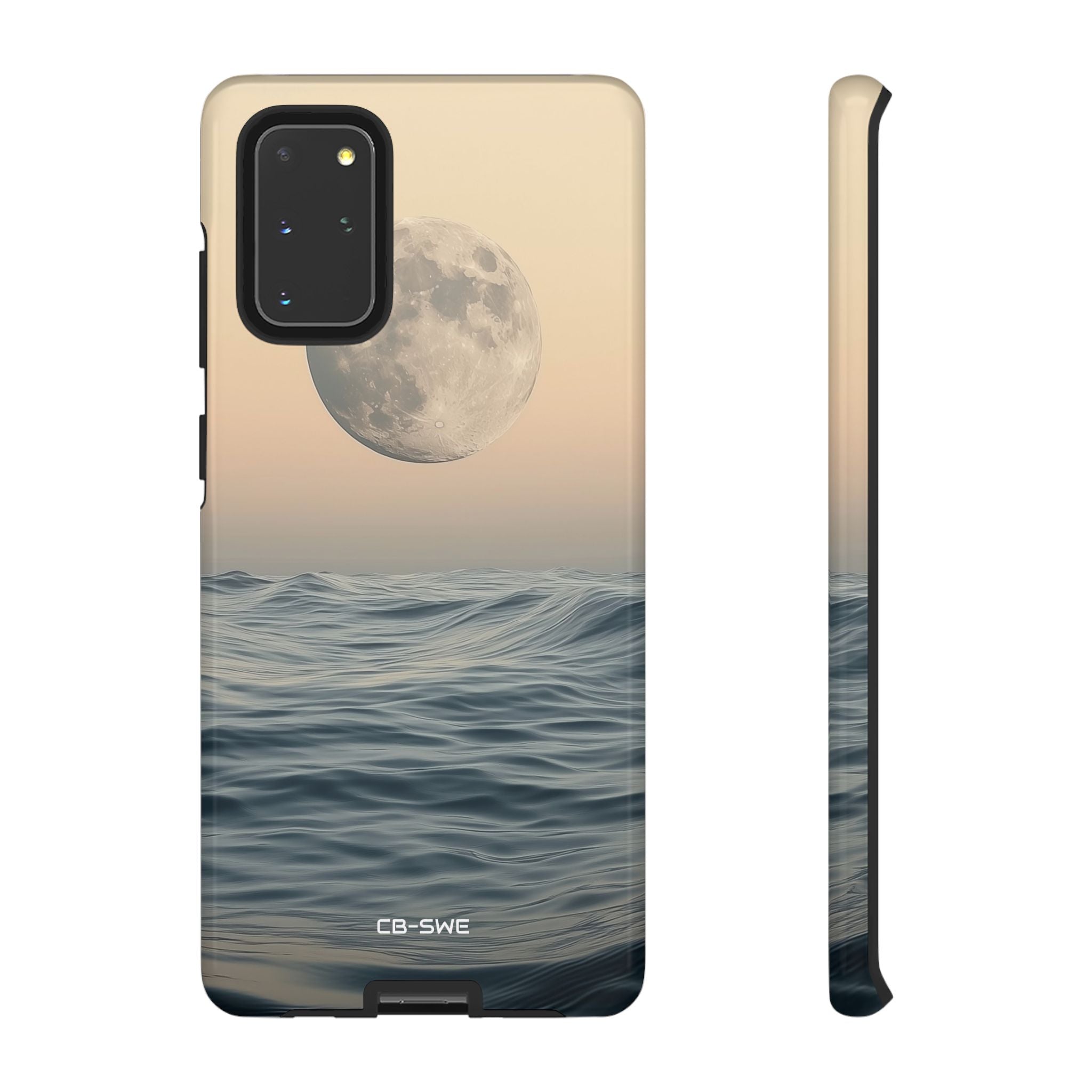 Moon Illuminates Waves - Samsung Case