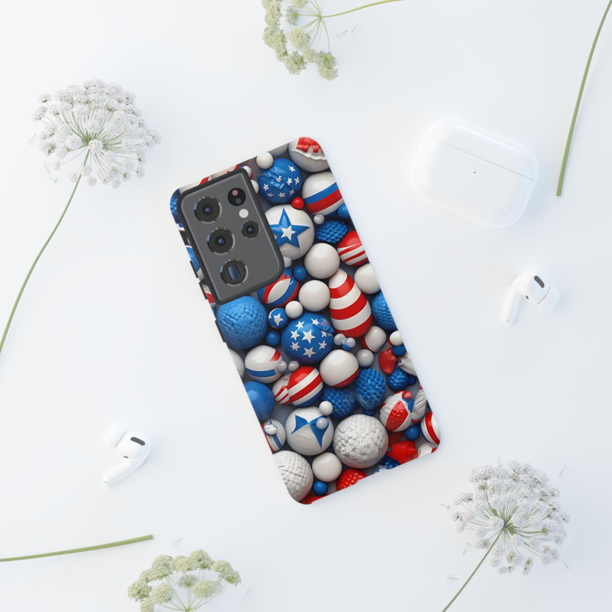 Festive Spheres Cluster - Samsung Case