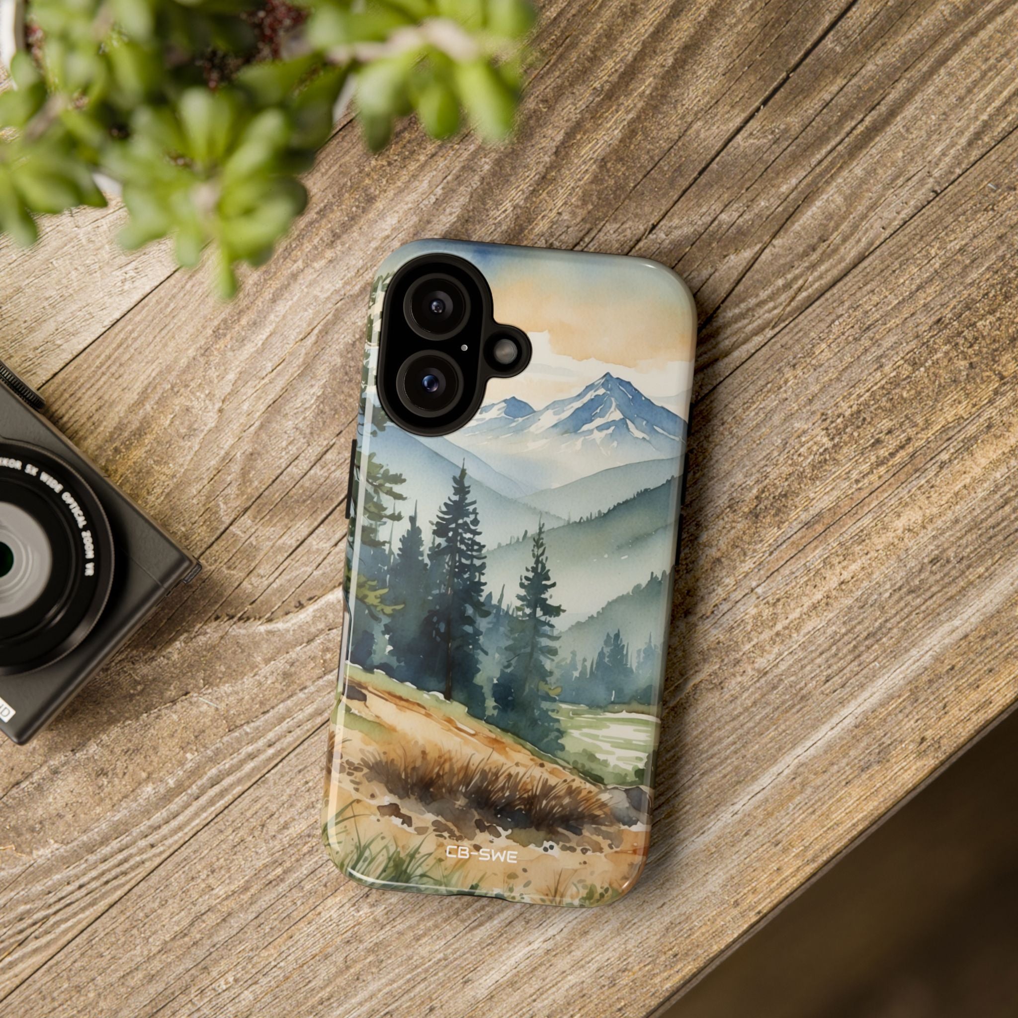 Whispers Paint Horizon - iPhone Case