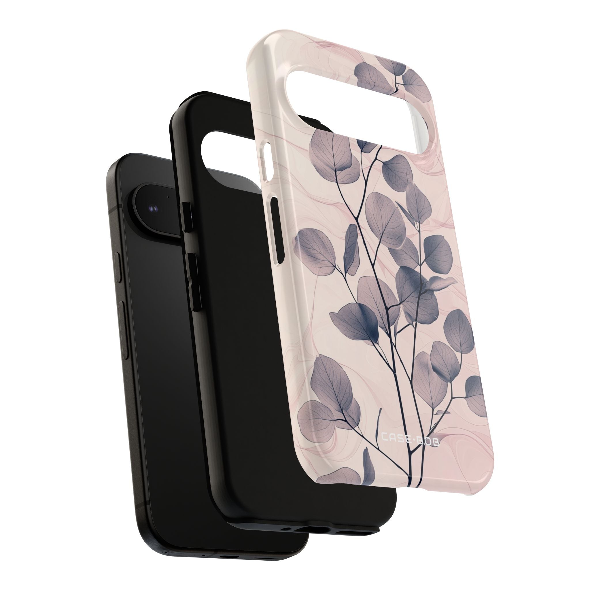 Veined Leaf Whisper Google Pixel 9 Case - Tough