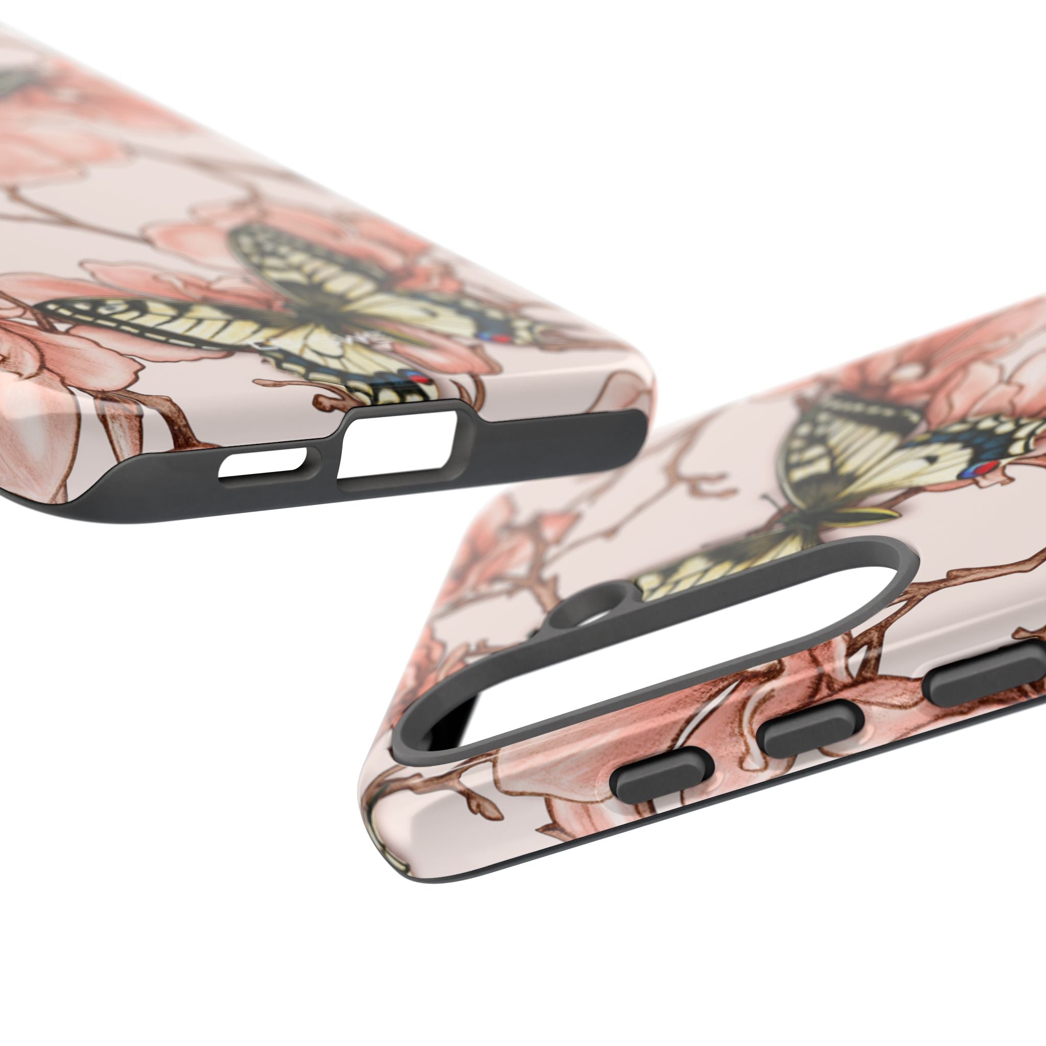 Butterflies and Magnolias Harmony - Samsung Case