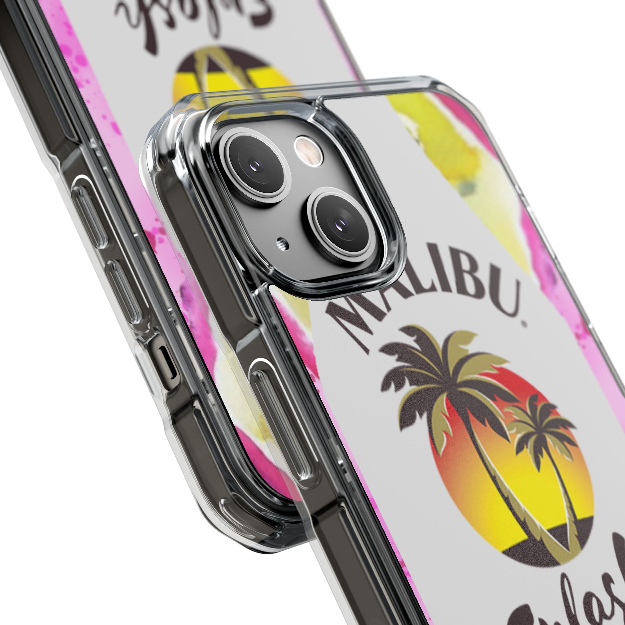 Tropical Sunset Splash iPhone Case - Impact