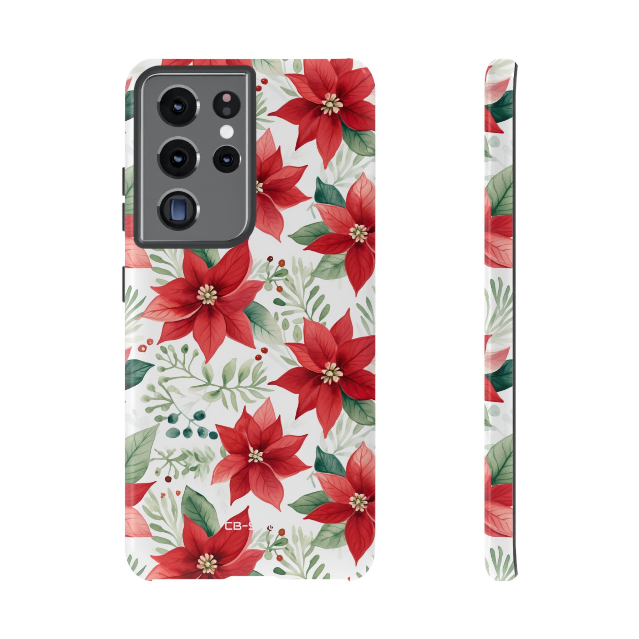 Poinsettias Bloom Bright - Samsung Case