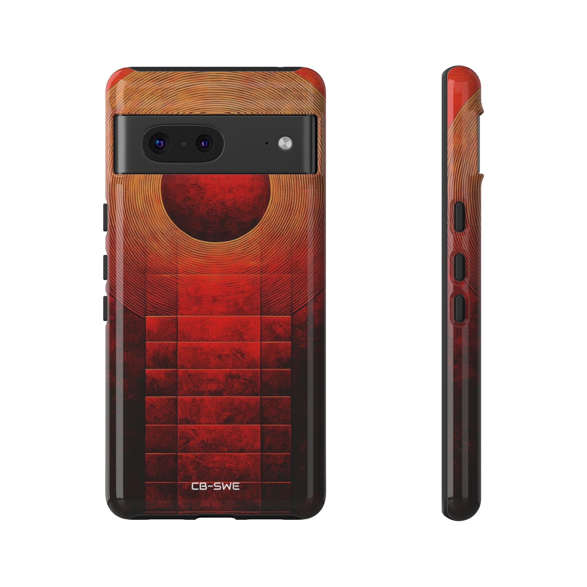 Circular Convergence Glows - Google Pixel Case