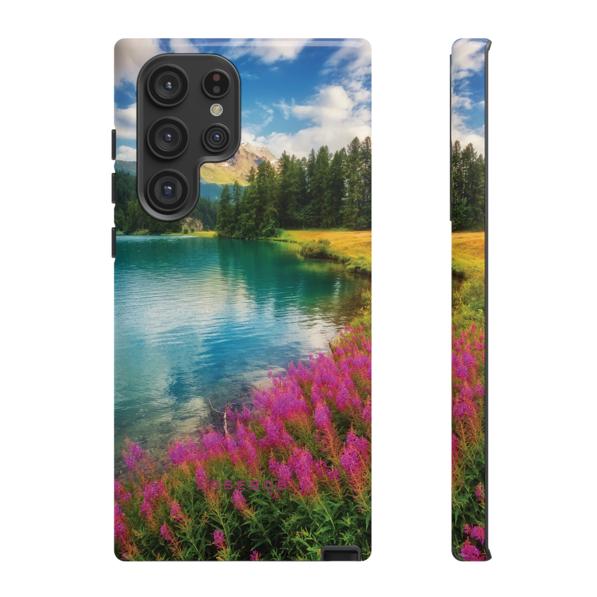 Azure Alpine Lake Phone Case - Protective Phone Case