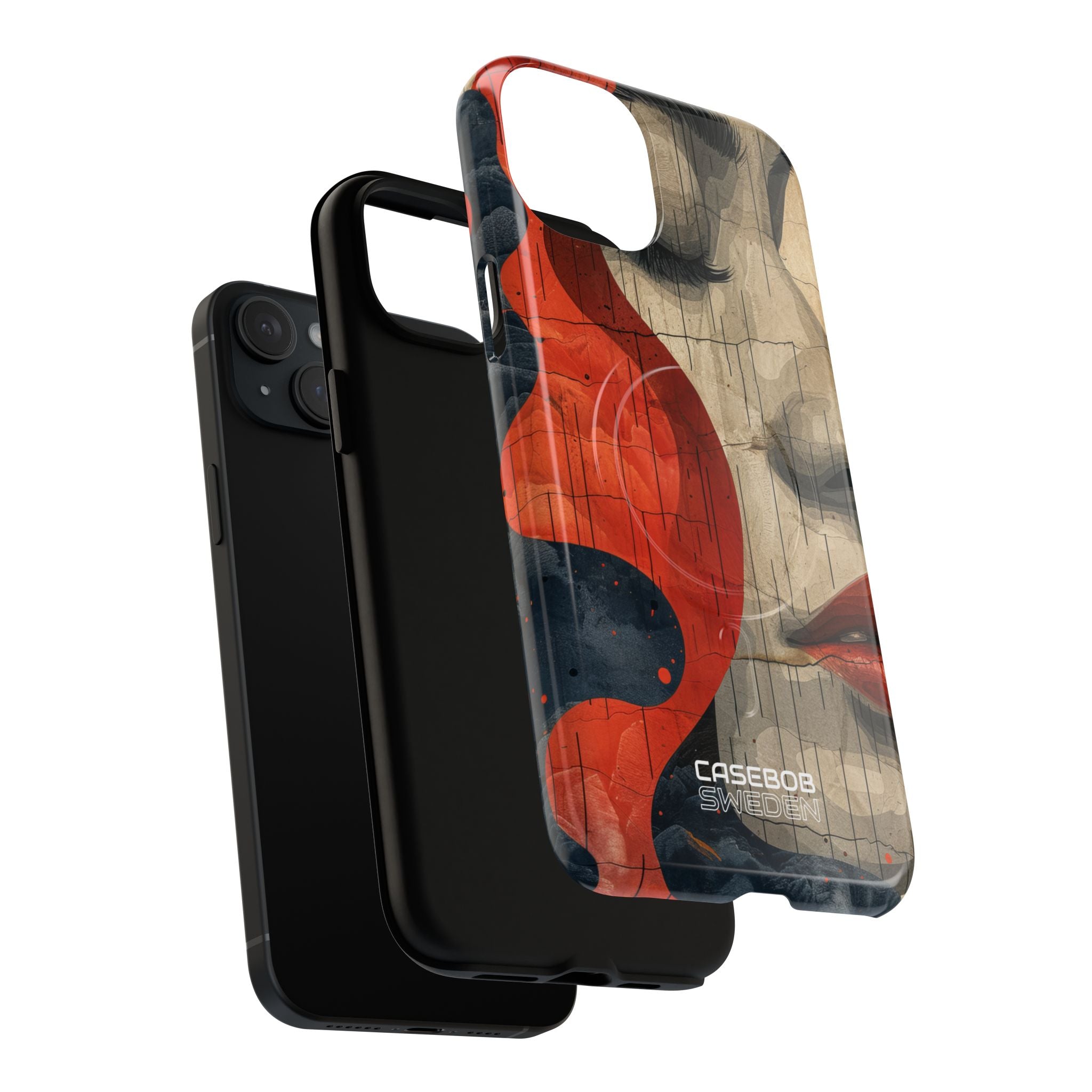 Crimson Flow Profile iPhone 15 - Tough+