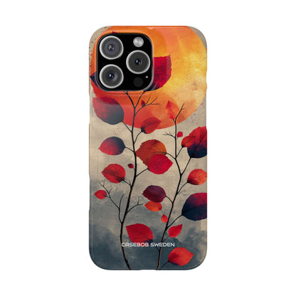 Sunlit Branch - Slim iPhone 16 Phone Case