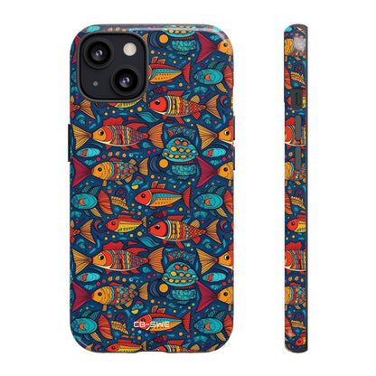 Fish Dance Joyfully - iPhone Case