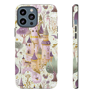 Fairytale Castles Pastel Dream - Protective Phone Case