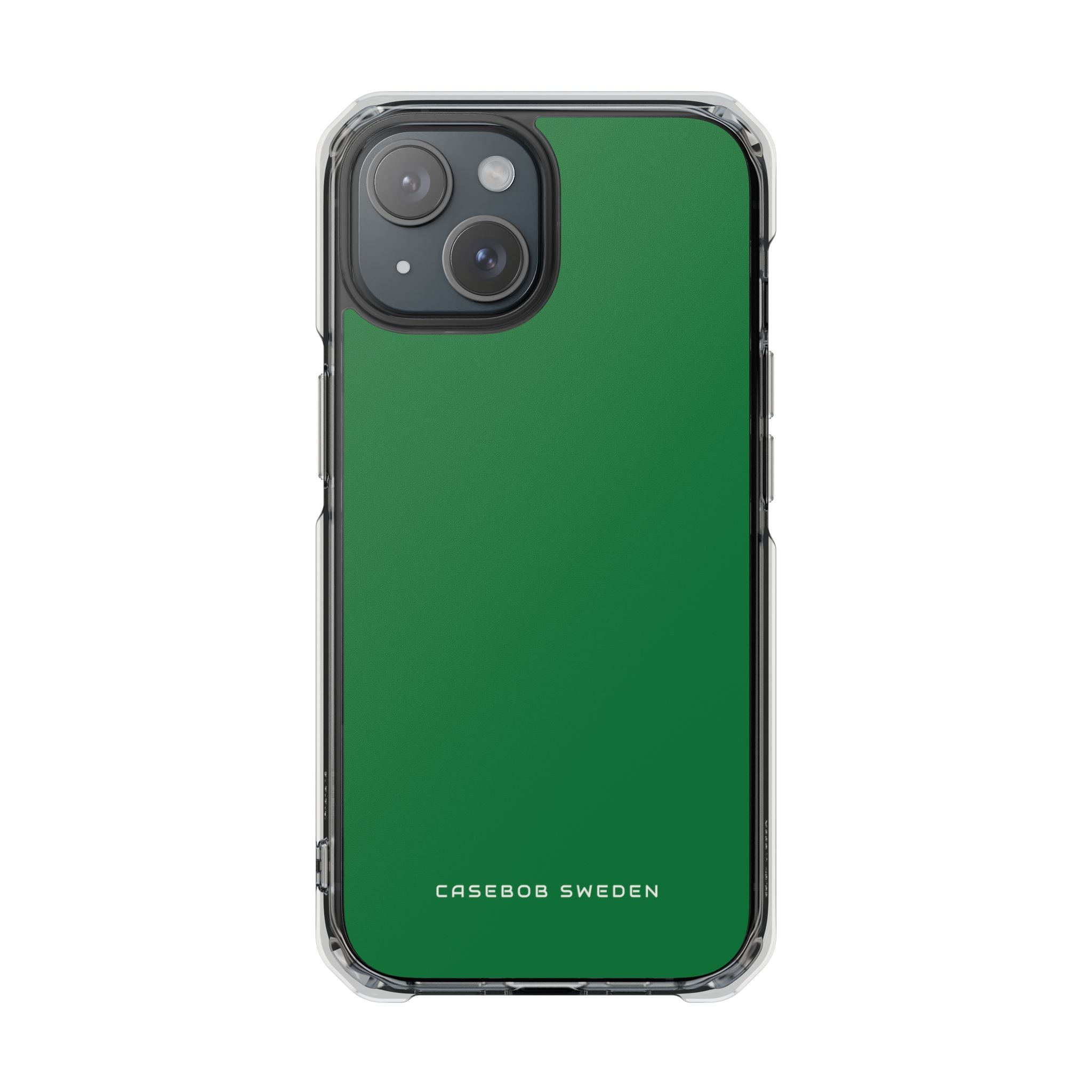 Green iPhone 15 - Clear Impact Phone Case