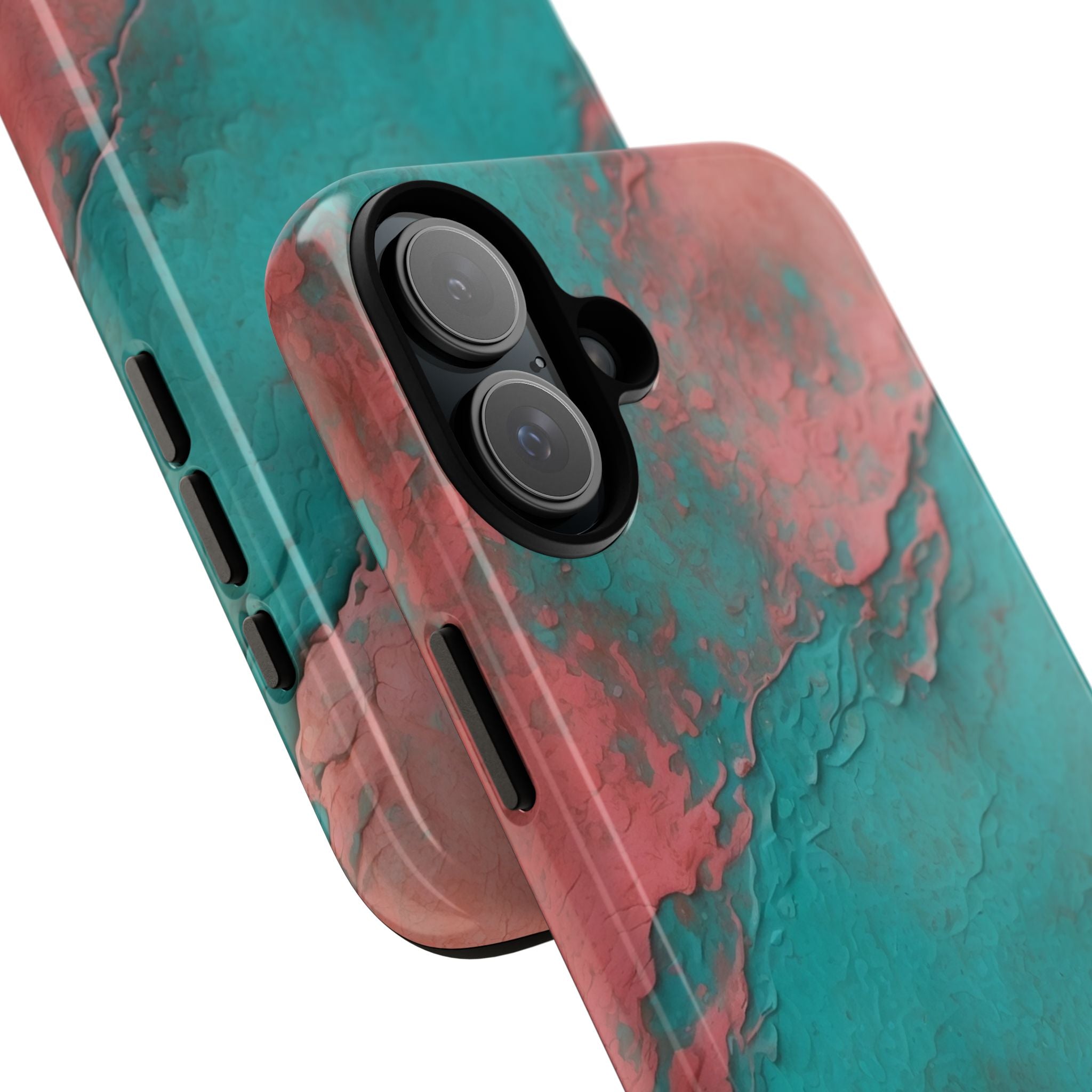 Turbulent Coral Flow - iPhone Case