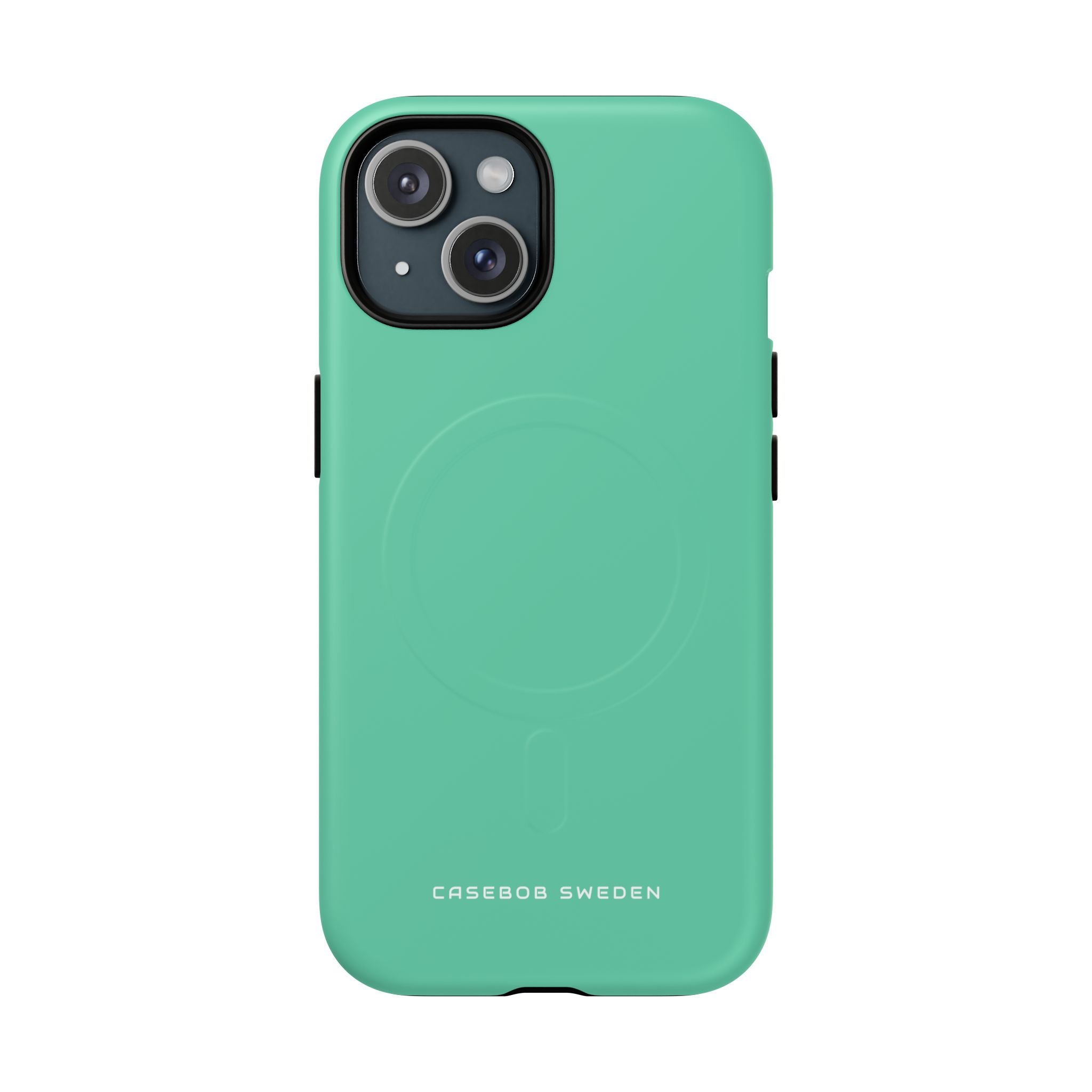 Medium Aquamarine iPhone 15  Tough+ Phone Case