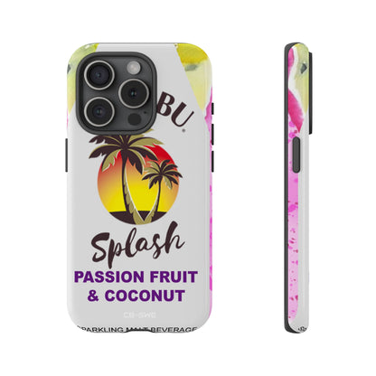 Tropical Sunset Splash - iPhone Case