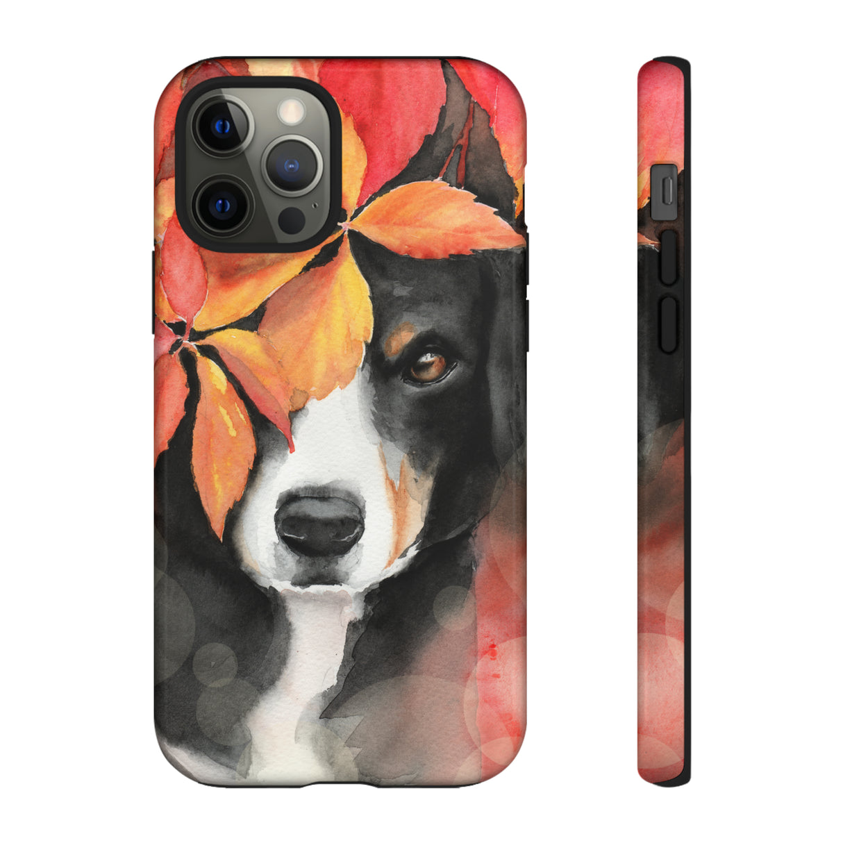 Watercolor Dog - Protective Phone Case