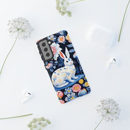 Floral Rabbit Dances - Samsung Case
