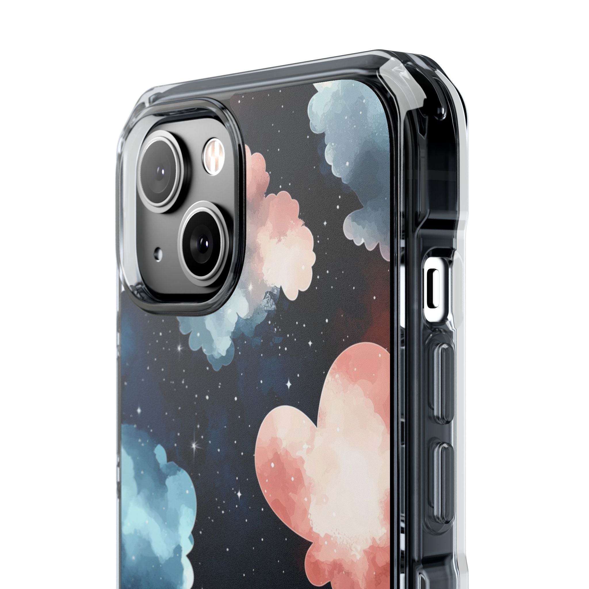 Hearts Float Dreamily iPhone Case - Impact