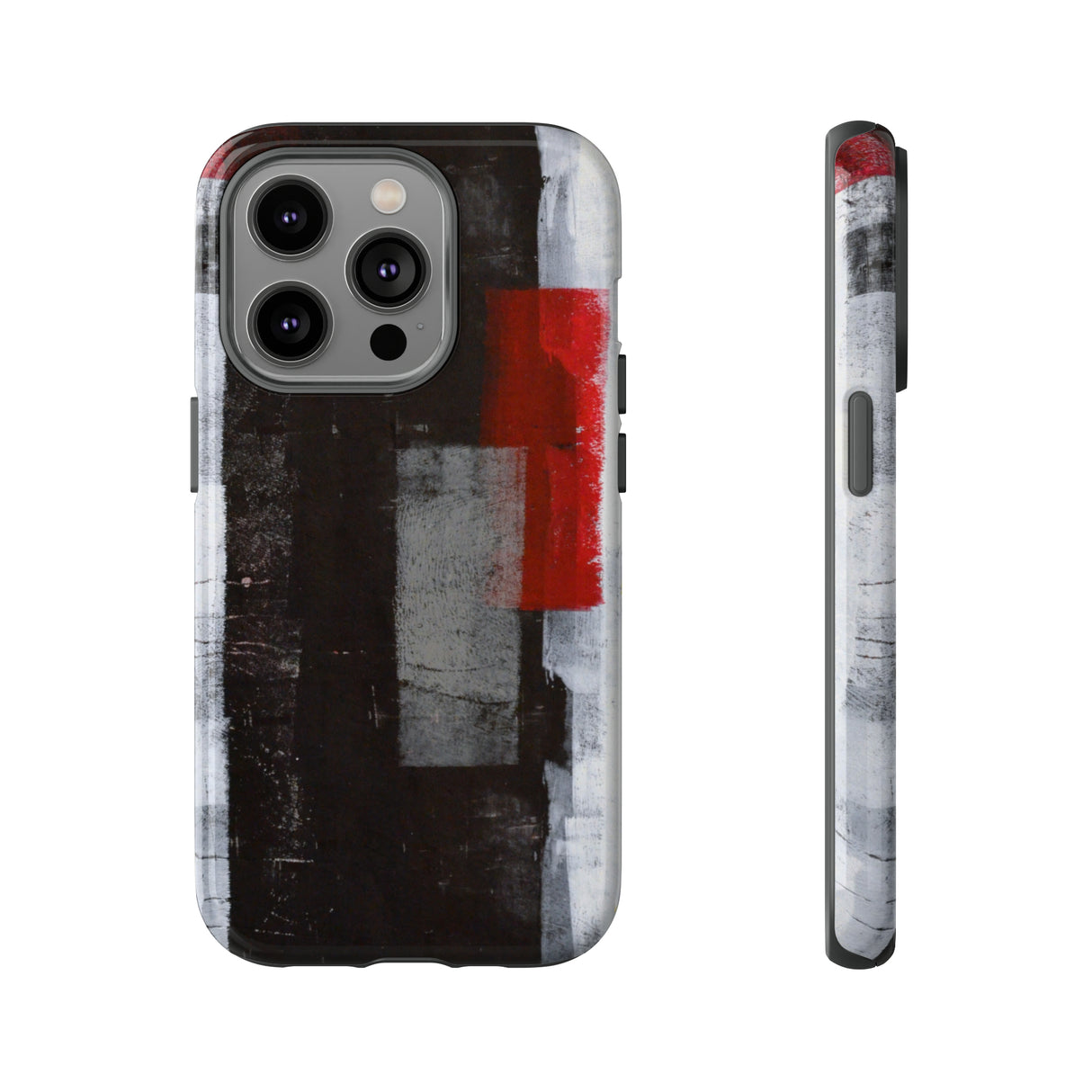 Red Accent Art - Protective Phone Case