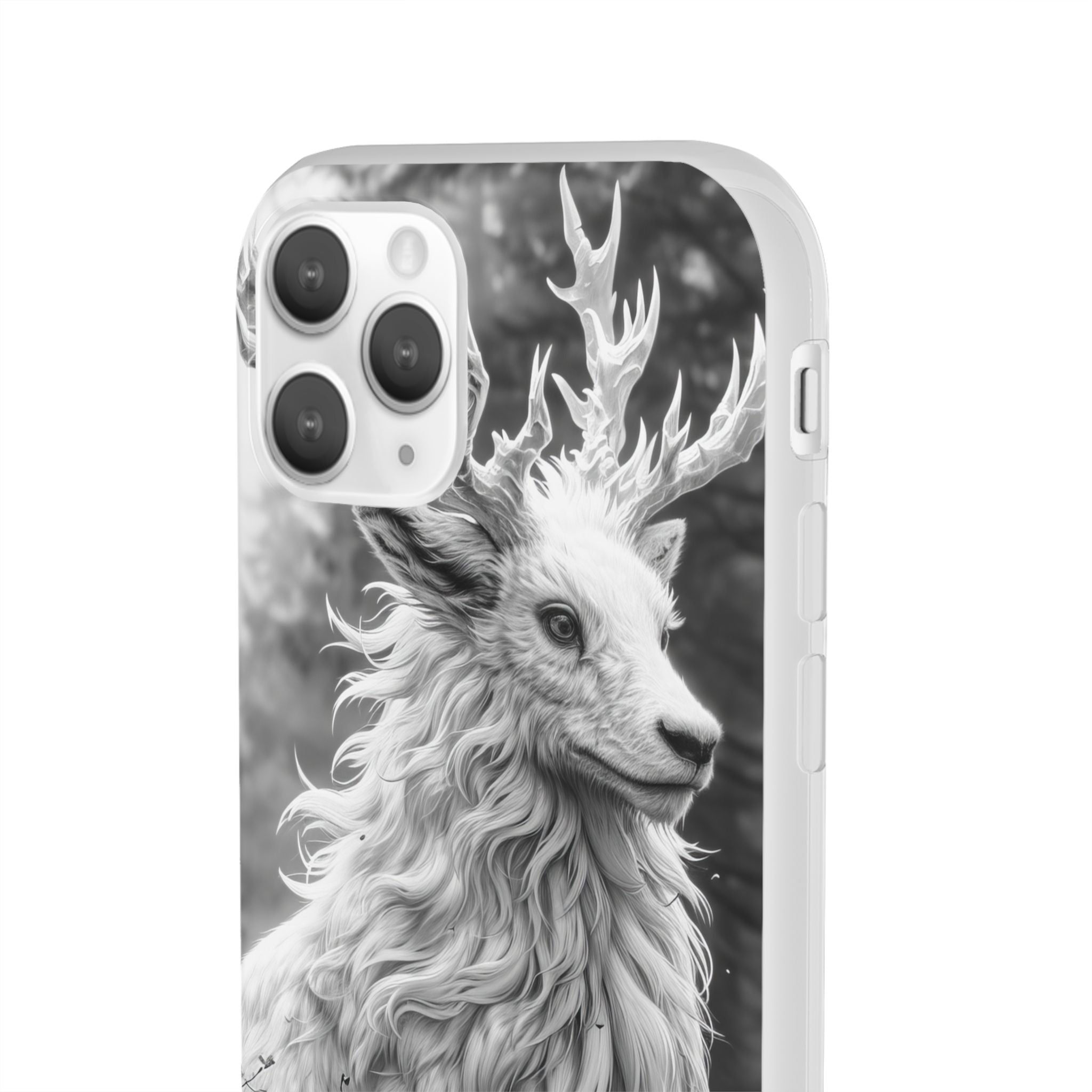 Majestic Forest Guardian | Flexible Phone Case for iPhone